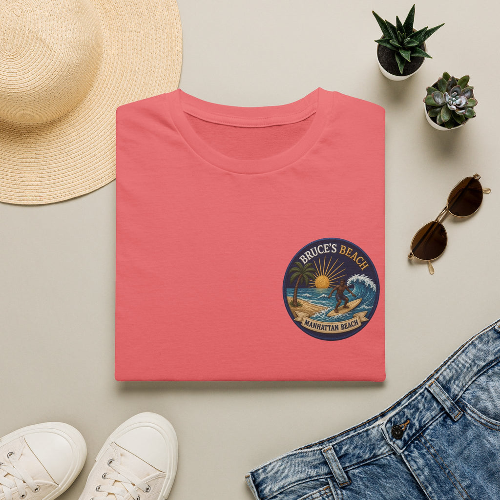Bruce's Beach Manhattan Beach Surf Patch T-Shirt