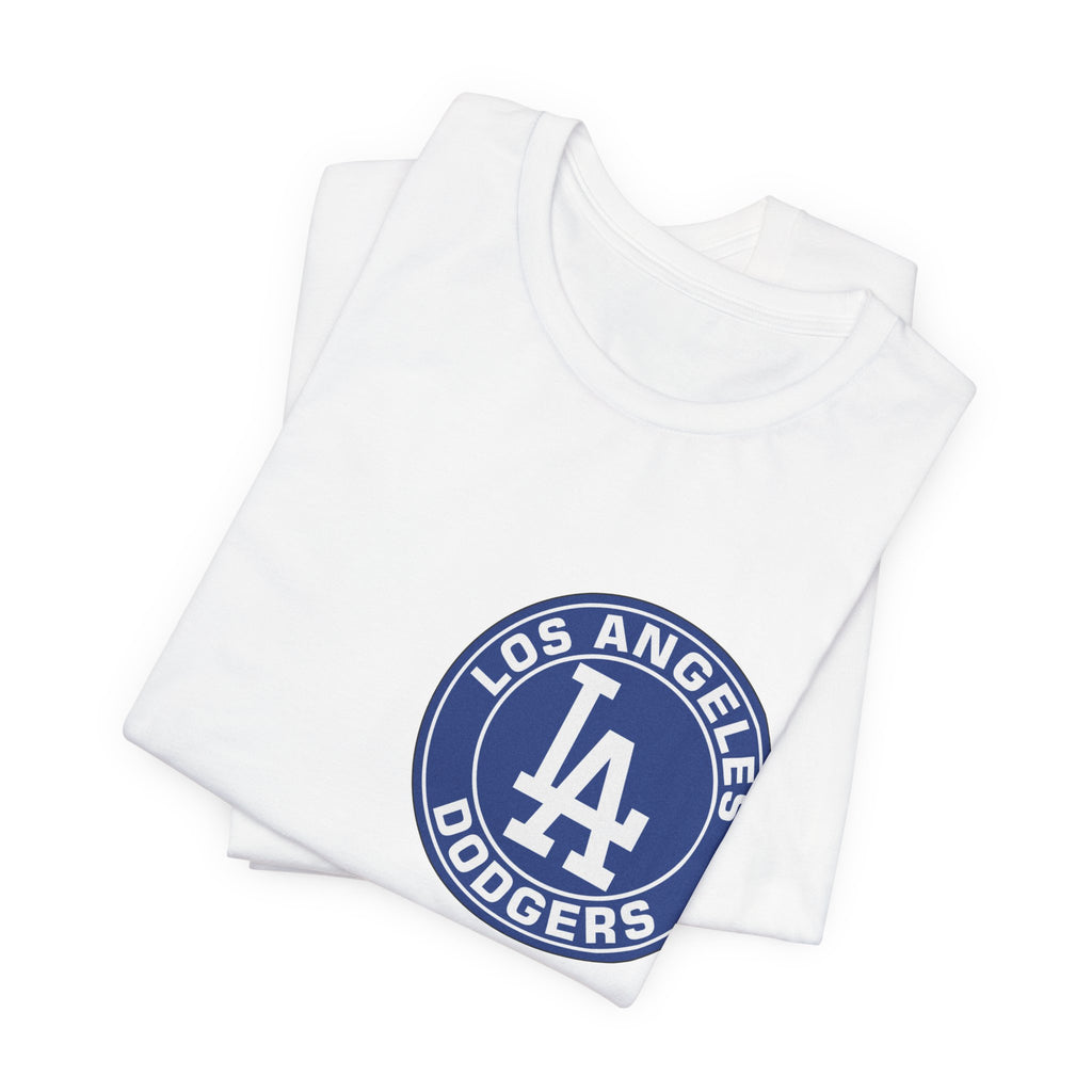 Los Angeles Doyers (Front and Back Printing) Mens Womans Jersey Short Sleeve Tee