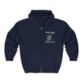 Manhattan Beach  Lifeguard Station - Heavy Blend Full Zip Hooded Sweatshirt