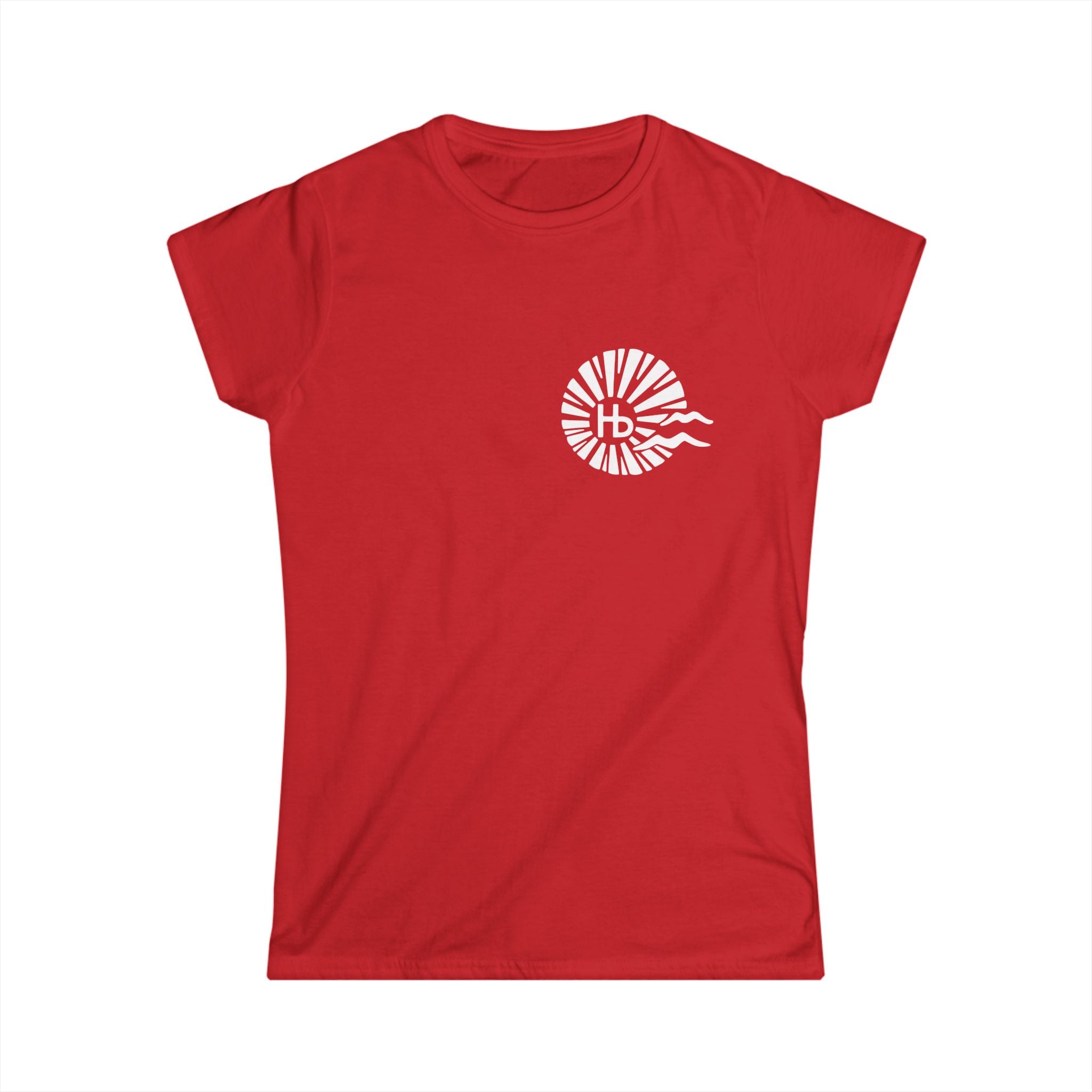Hermosa Beach Sunset Logo Tee | Hb California Nautical Sunburst T-Shirt