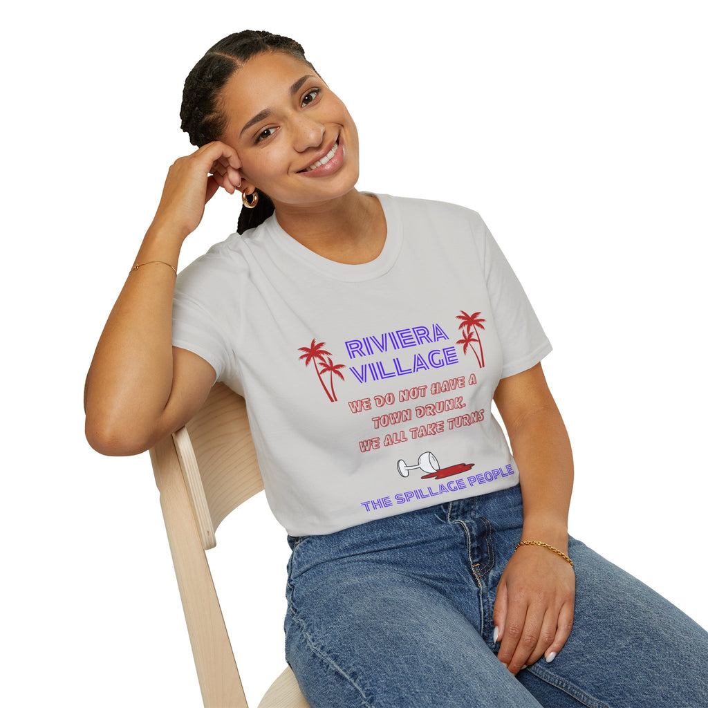 Riviera Village Redondo Beach - The Spillage People - Mens and Womans  Softstyle T-Shirt