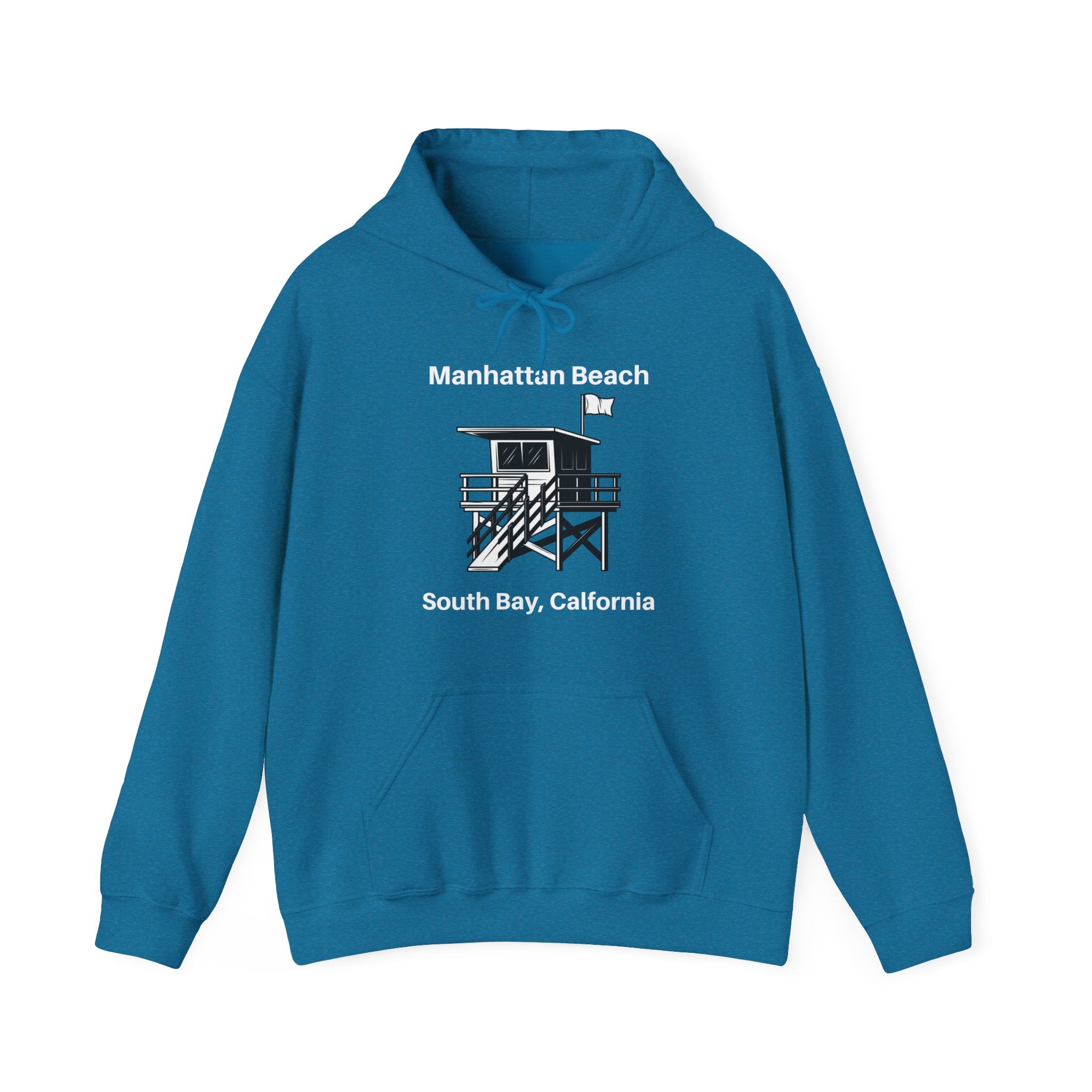 Manhattan Beach South Bay California Unisex Heavy Blend™ Hooded Sweatshirt
