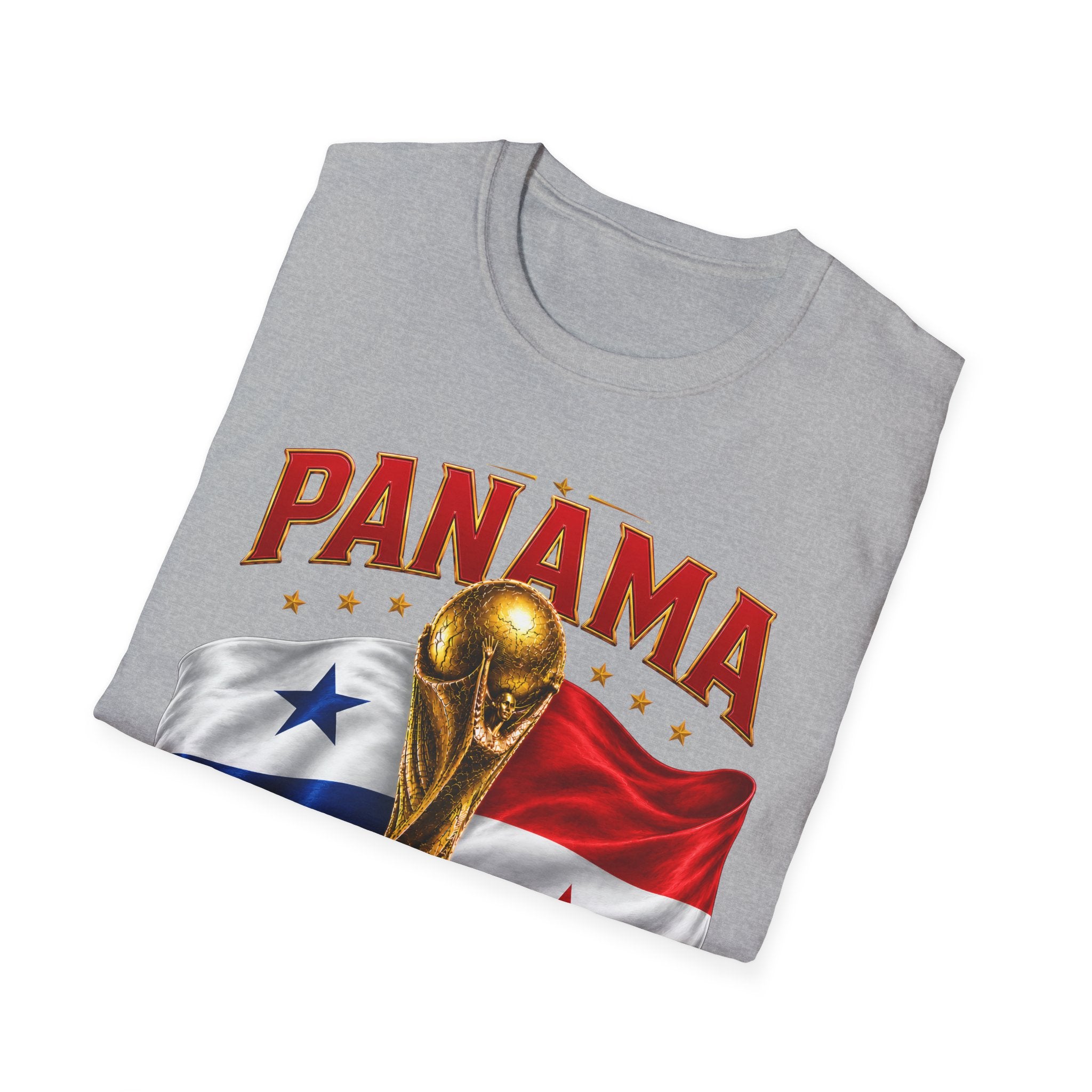 Panama 2026 World Cup T-Shirt — Panama Flag & Trophy Soccer Tee