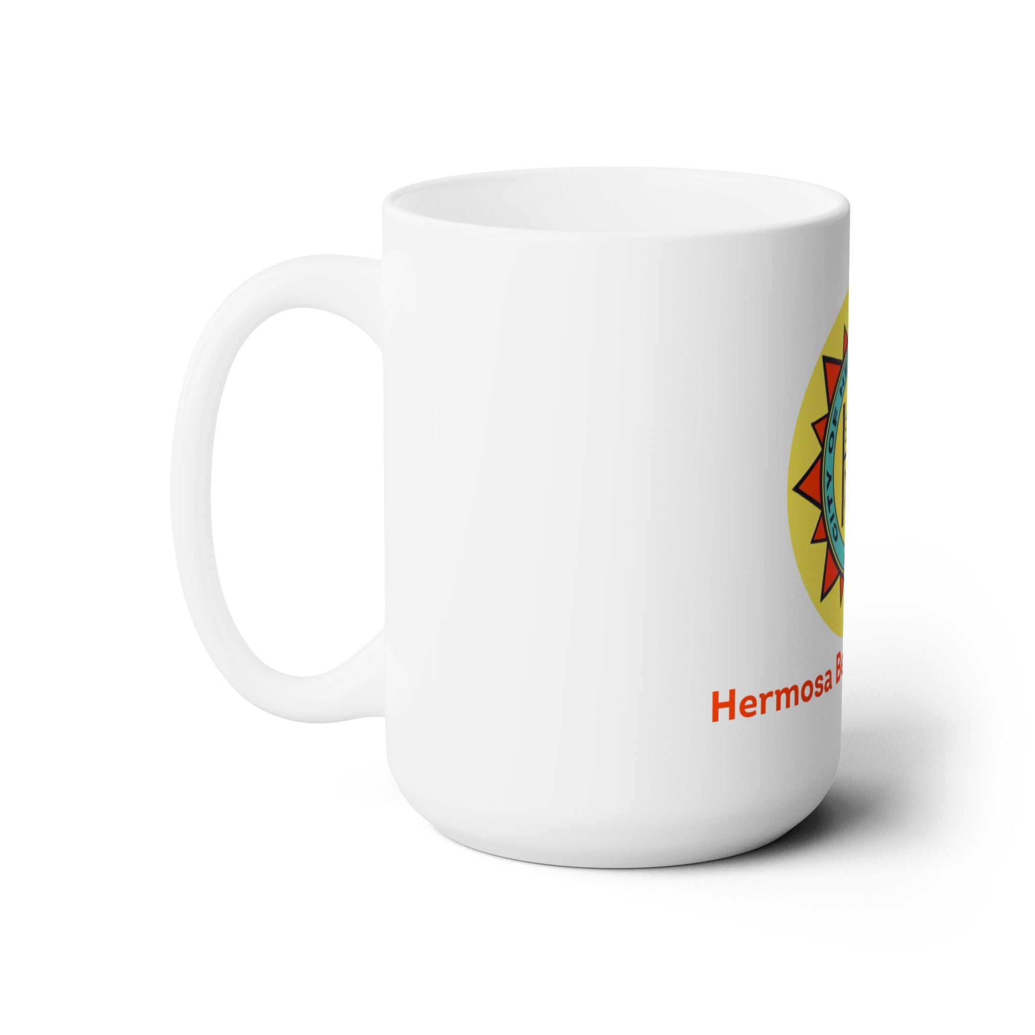 Hermosa Beach California Ceramic Mug 15oz