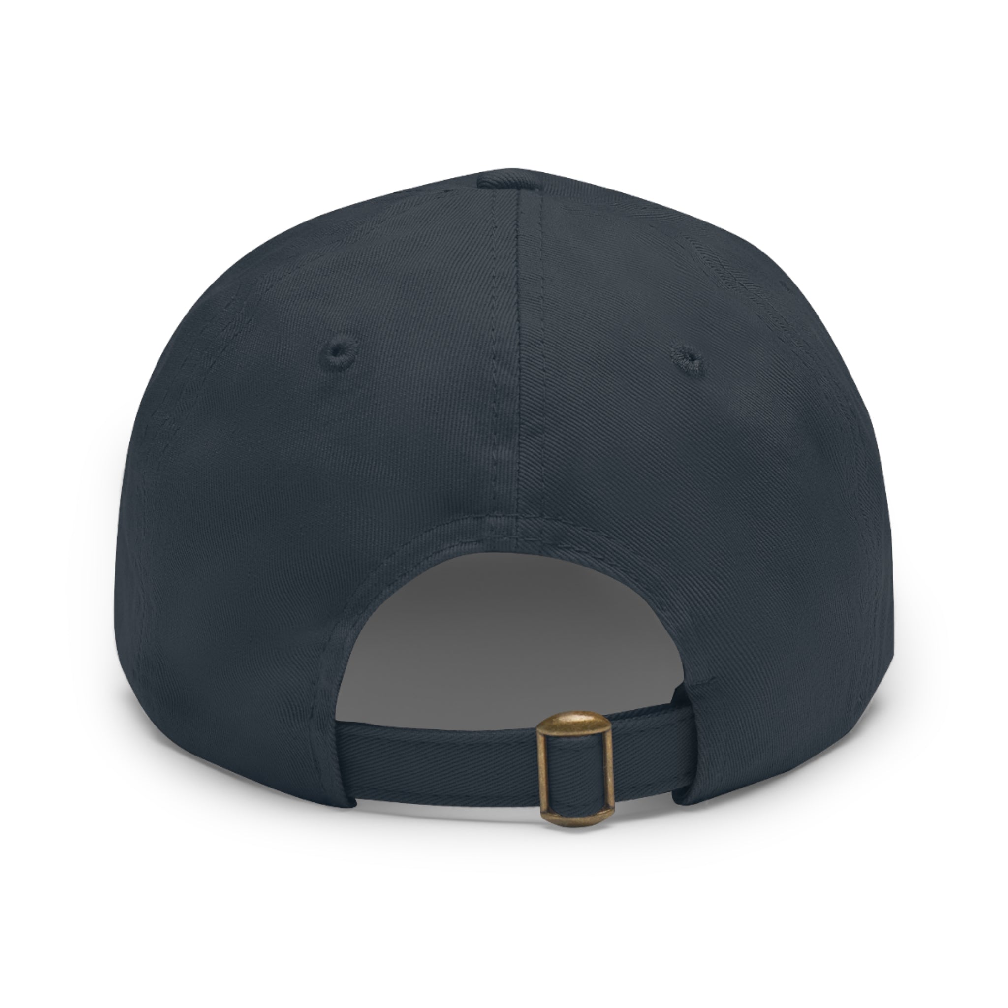 Proud to be Called Beach Trash Manhattan Beach  Leather Patch Dad Hat — Vintage Manhattan Beach Logo