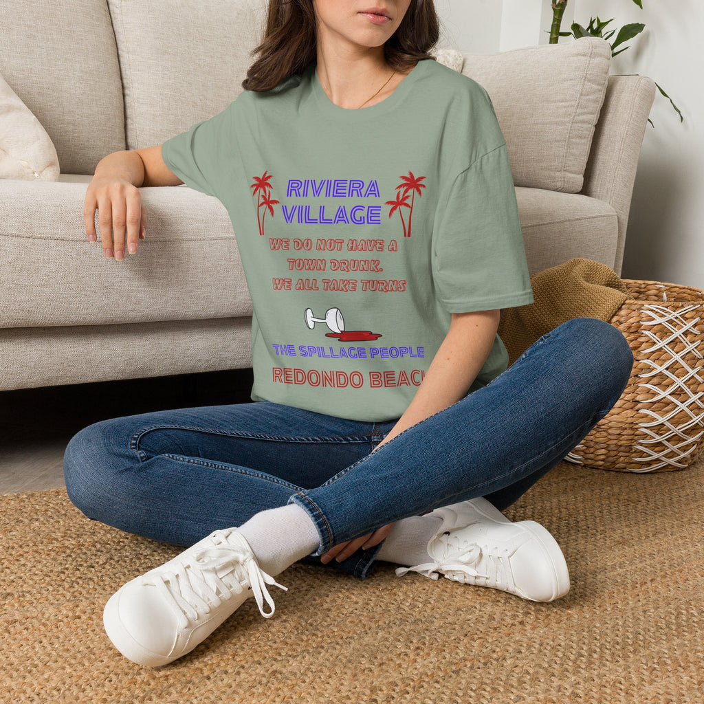 Riviera Village Redondo Beach - The Spillage People - Mens and Womans  Softstyle T-Shirt