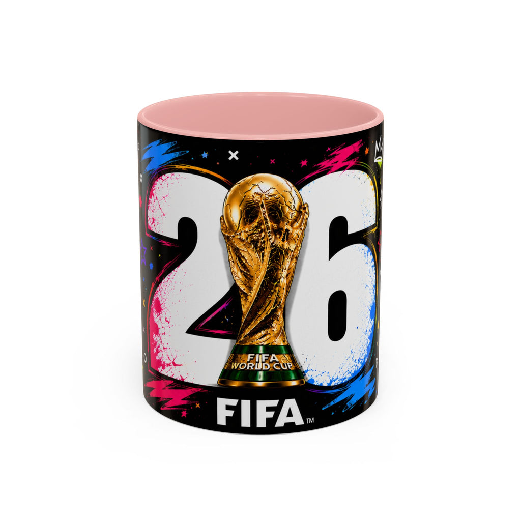 2026 FIFA World Cup Coffee Mug — Colorful Trophy Design (11/15oz)