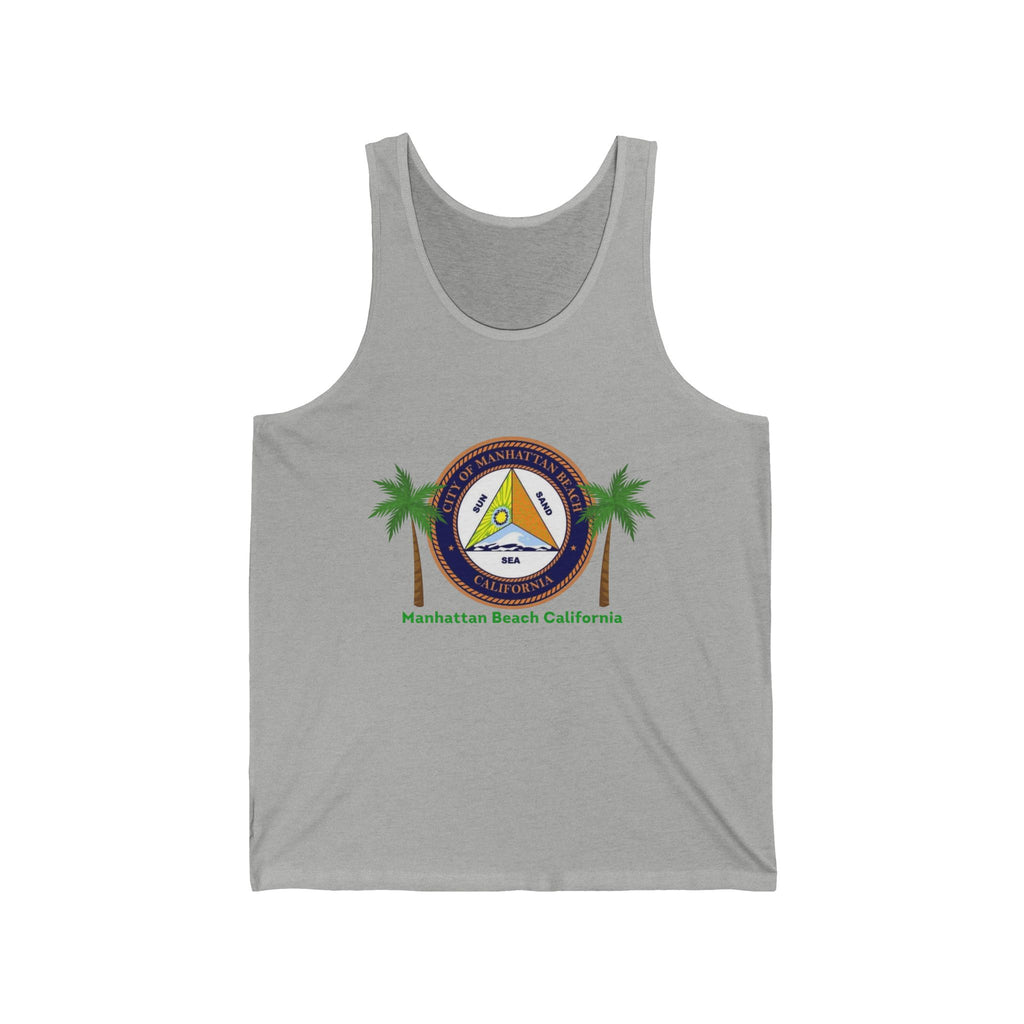 Manhattan Beach California 90266 - Unisex Jersey Tank