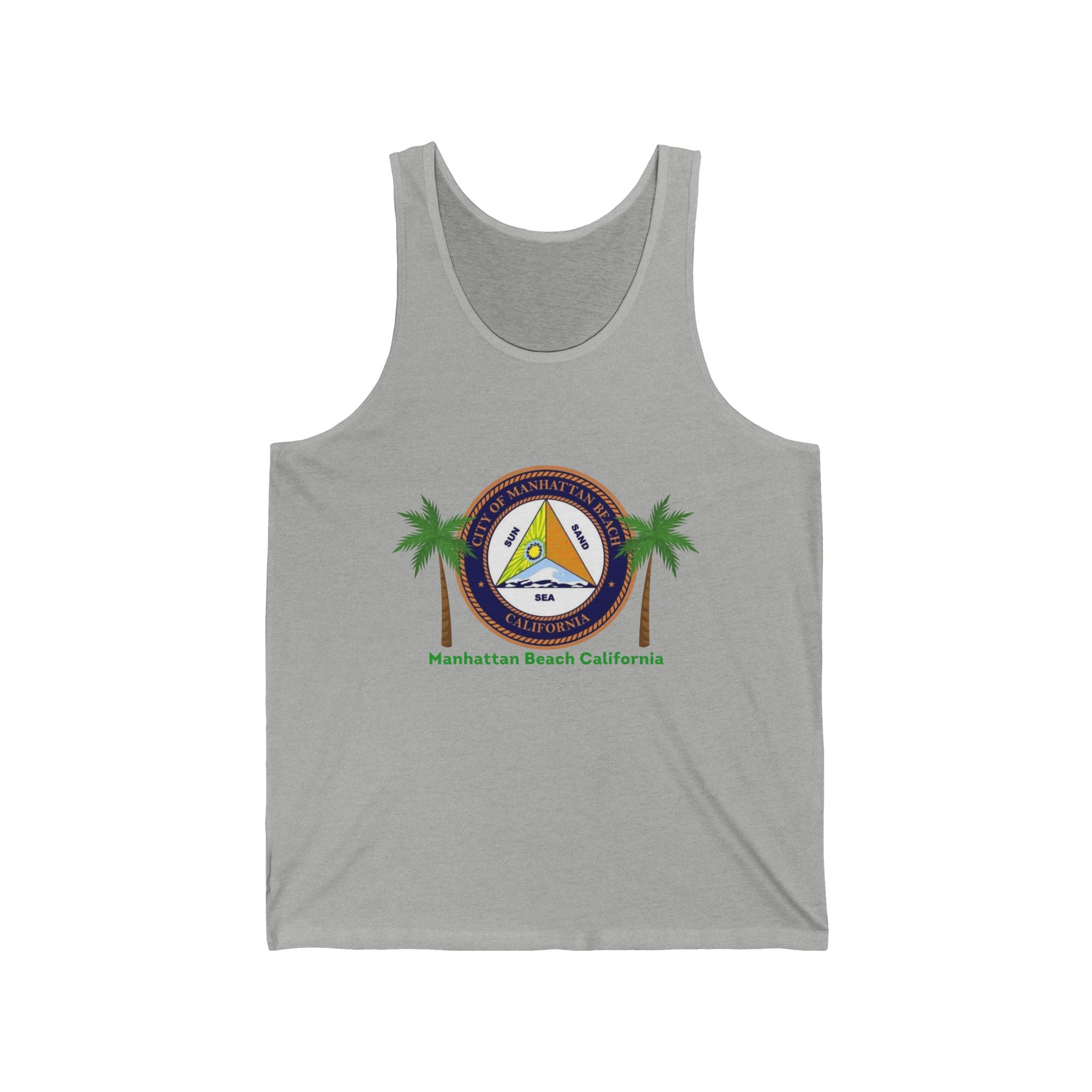 Manhattan Beach California 90266 - Unisex Jersey Tank