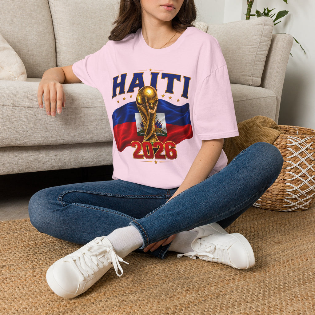 Haiti 2026 World Cup Trophy T-Shirt FIFA