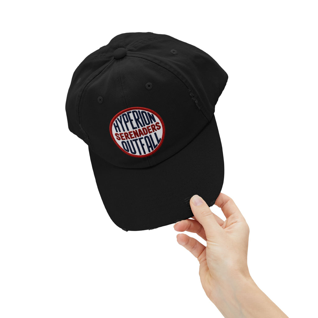 Distressed Cap — "Hyperion Outfall Serenaders" Manhattan Beach Patch Hat