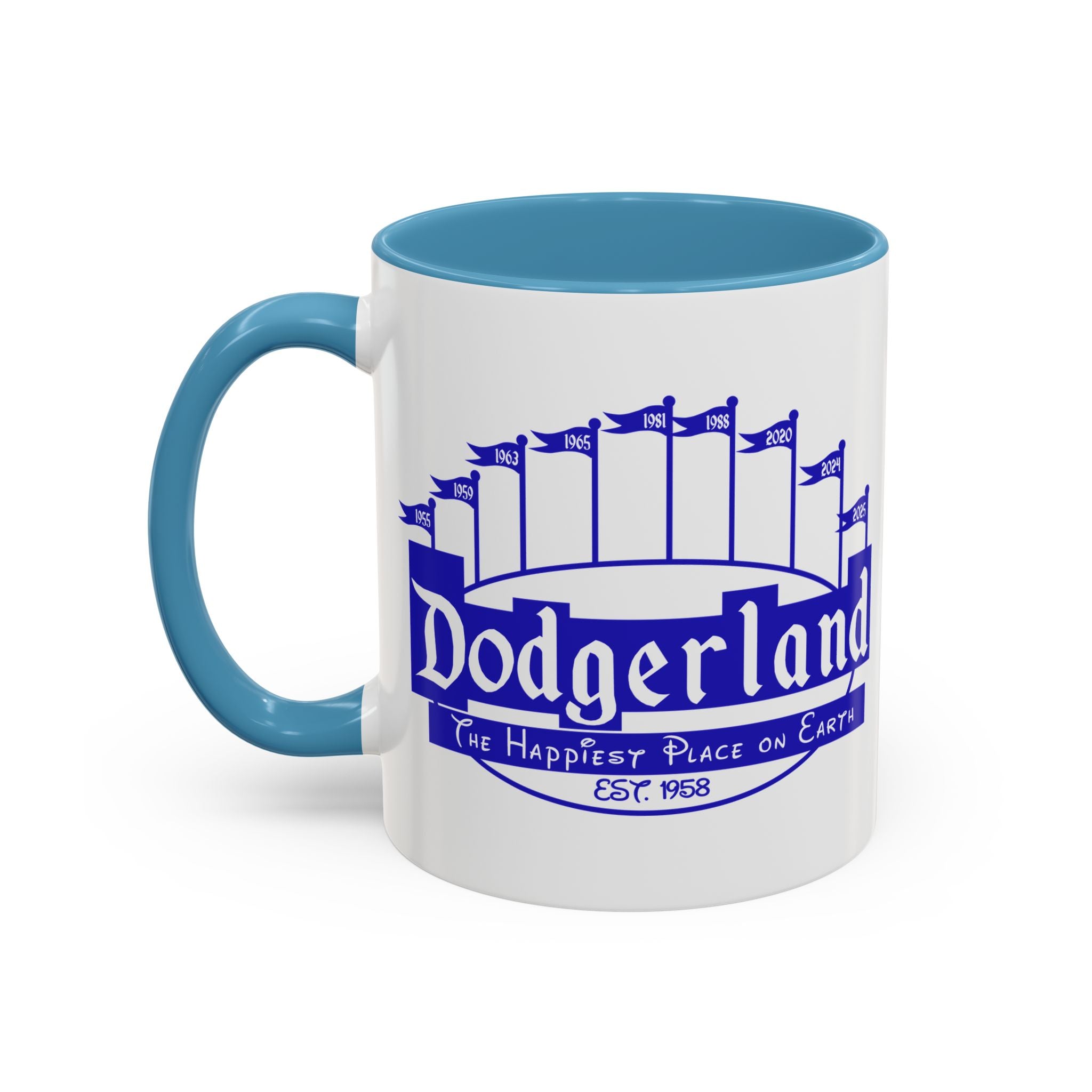 DodgerLAnd Logo Mug | Accent Coffee Mug 11oz or 15oz