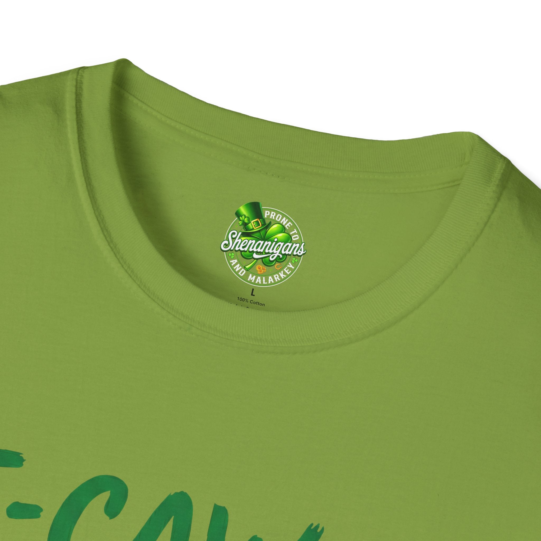 F-CAW-F Leprechaun Chicken T-Shirt | St. Patrick's Day Shamrock Tee