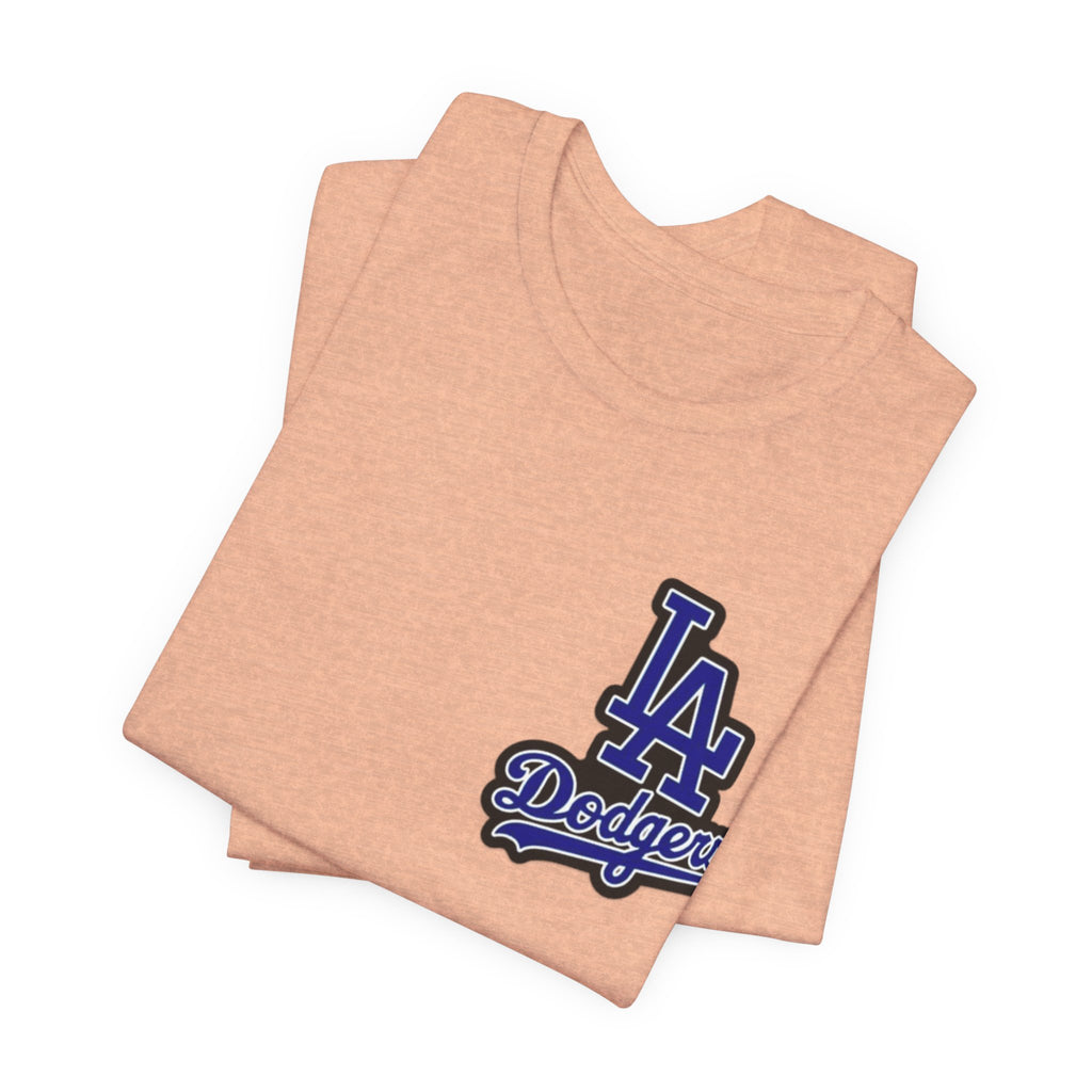 Los Angeles (Front and Back Printing) Mens Womans Jersey Short Sleeve Tee