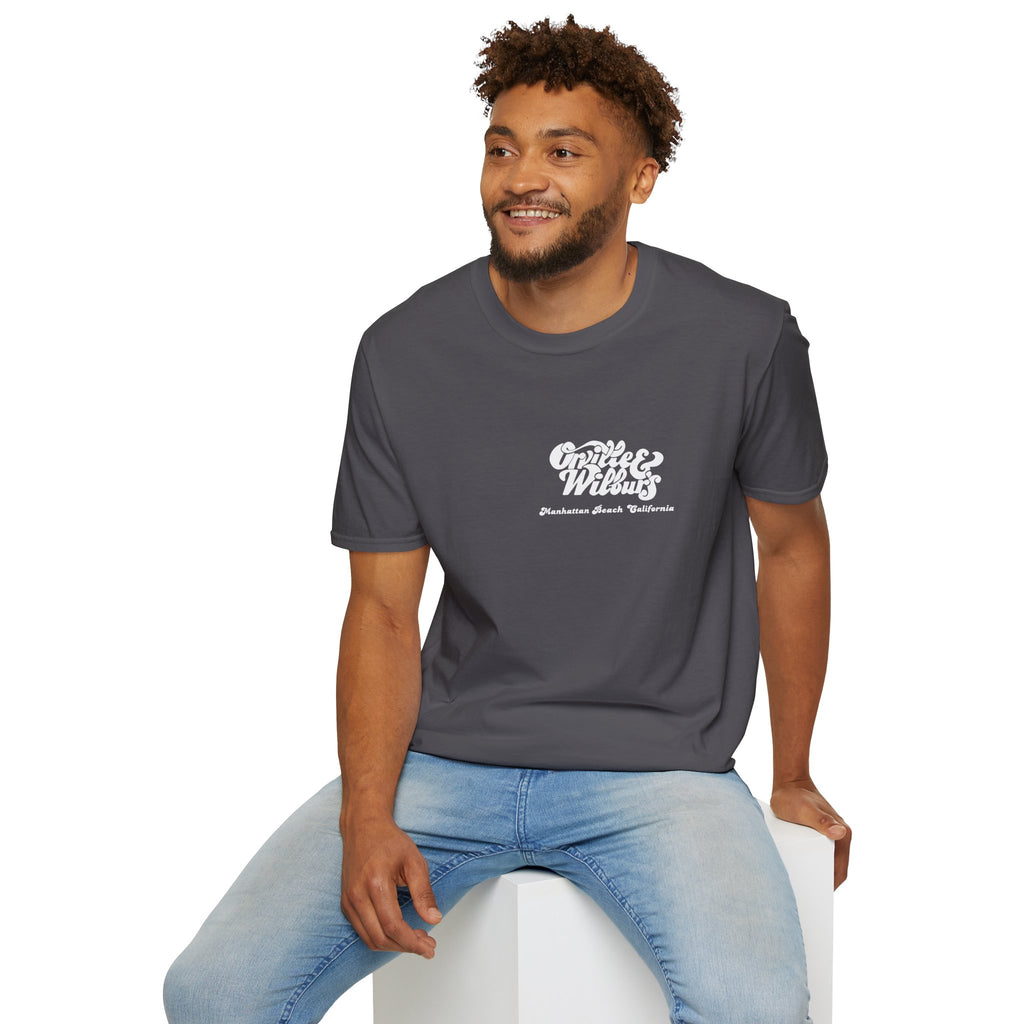 Orville and Wilburs Restaurant Manhattan Beach California - Old South Bay Mom and Dad T-Shirt