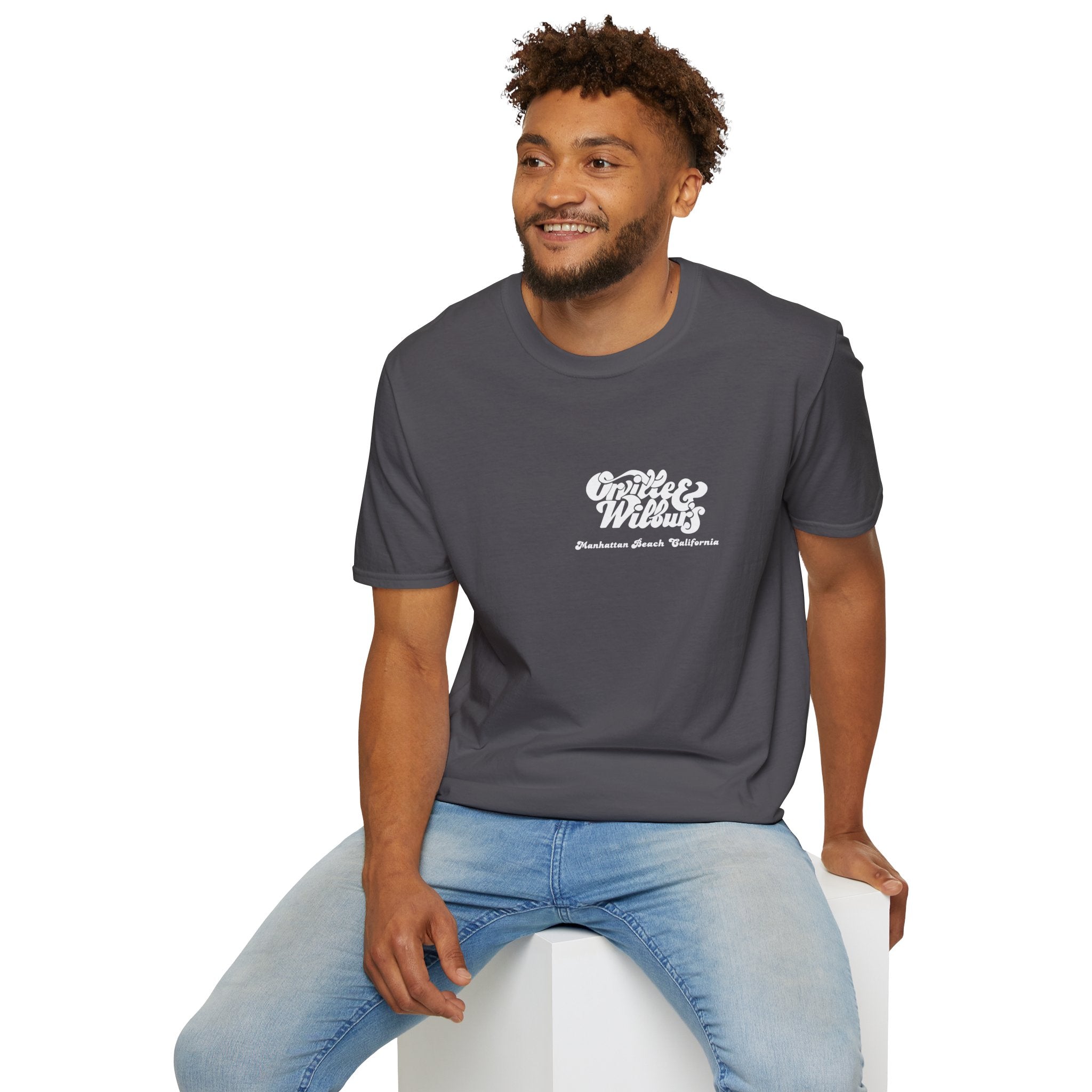 Orville and Wilburs Restaurant Manhattan Beach California - Old South Bay Mom and Dad T-Shirt