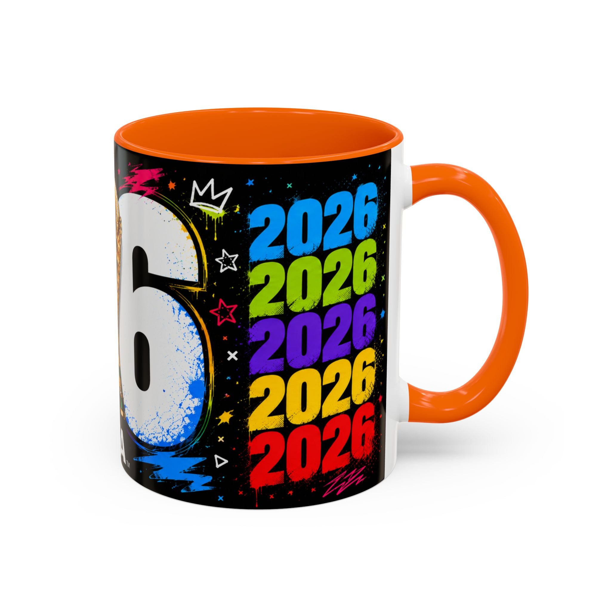 2026 FIFA World Cup Coffee Mug — Colorful Trophy Design (11/15oz)