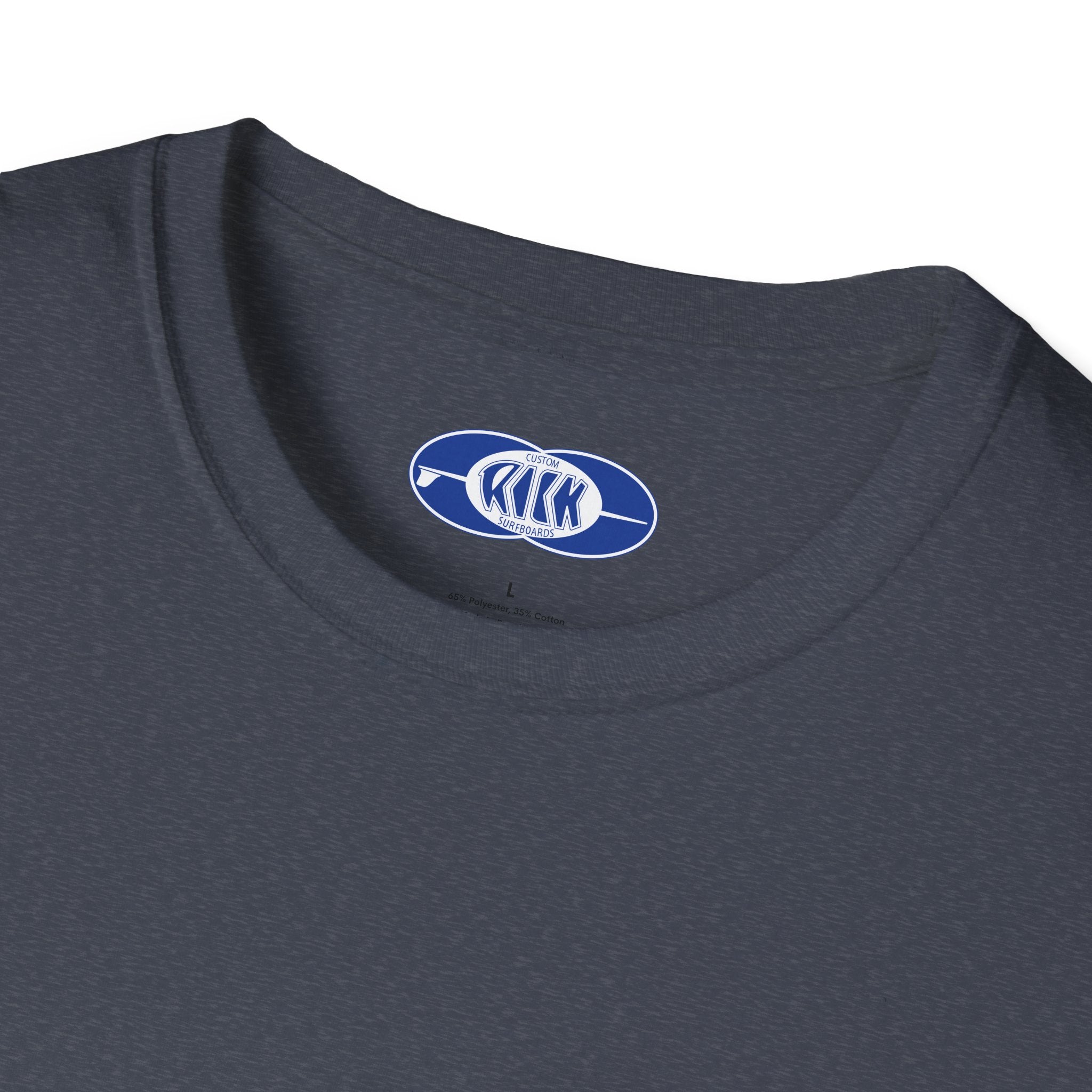 Rick Surfboards Graphic T-Shirt — Printed Front & Back (Multiple Colors)