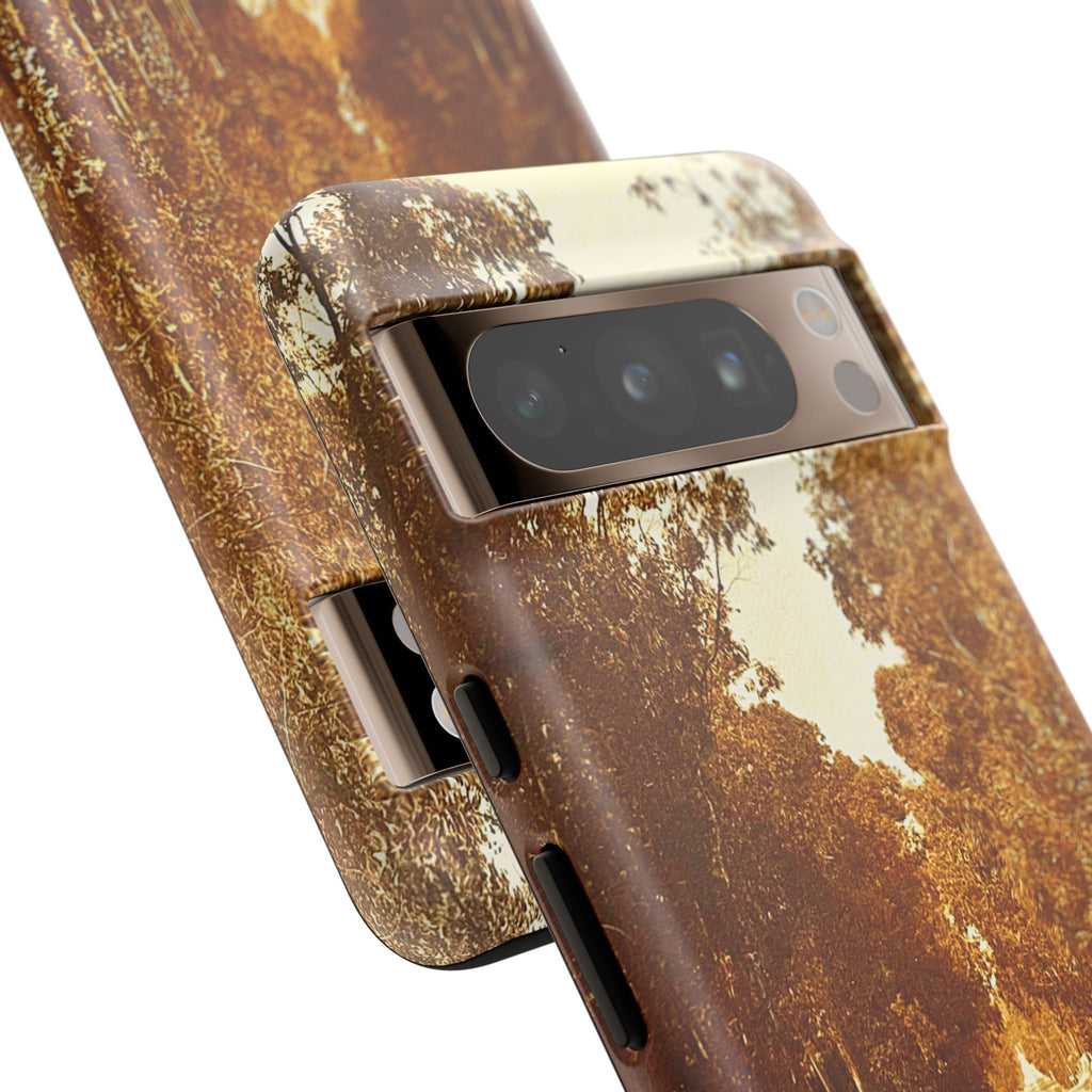 Phone Cases Manhattan Beach Rosecrans Ave Early 60's Tough Cases 90266 California, iPhone Samsung Google Pixel Protective Cover, Vintage