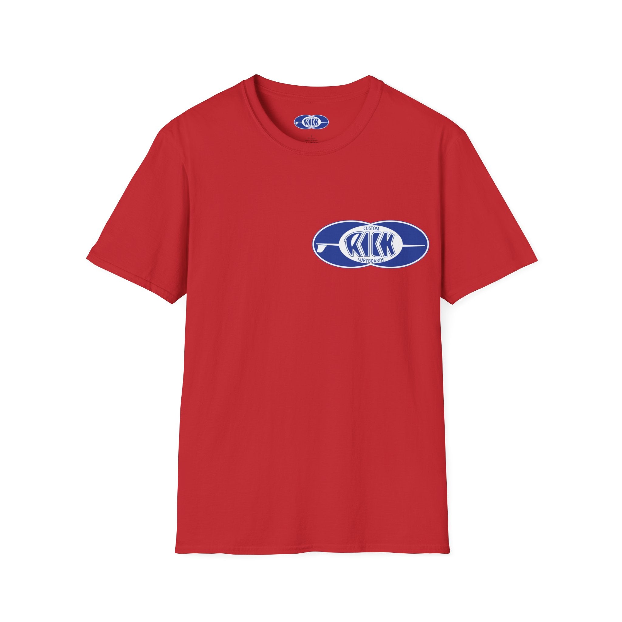 Rick Surfboards Graphic T-Shirt — Printed Front & Back (Multiple Colors)