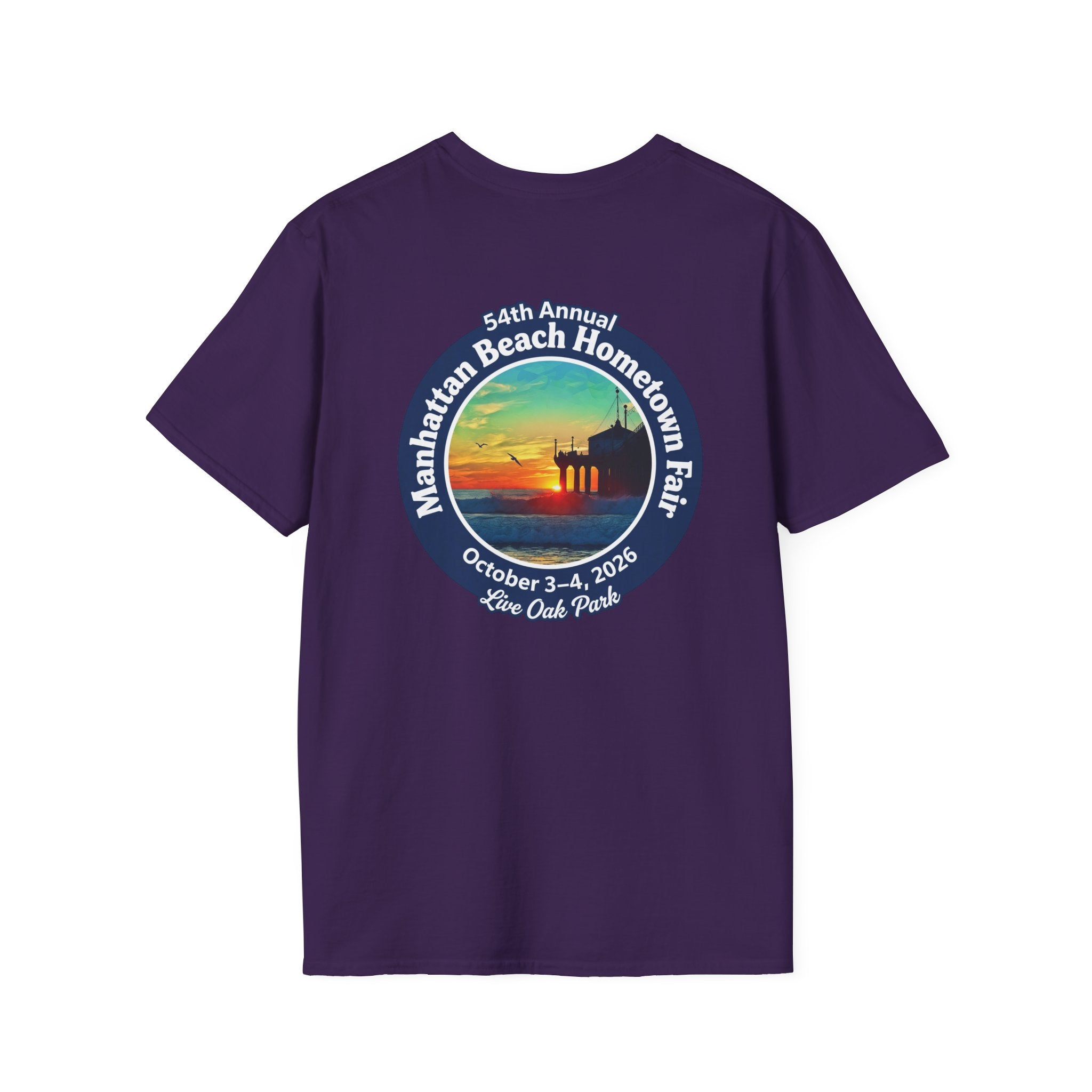 Manhattan Beach Hometown Fair Sunset T-Shirt 2026