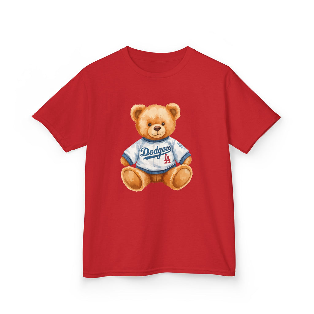 Teddy Bear Tee, Kids Baseball Shirt | Cute Plush Mascot