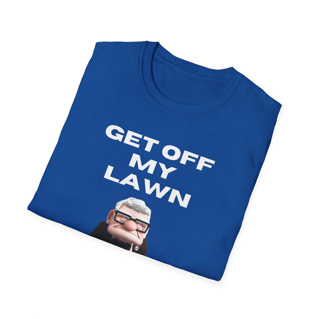 GET OFF My Lawn mens womans Softstyle T-Shirt