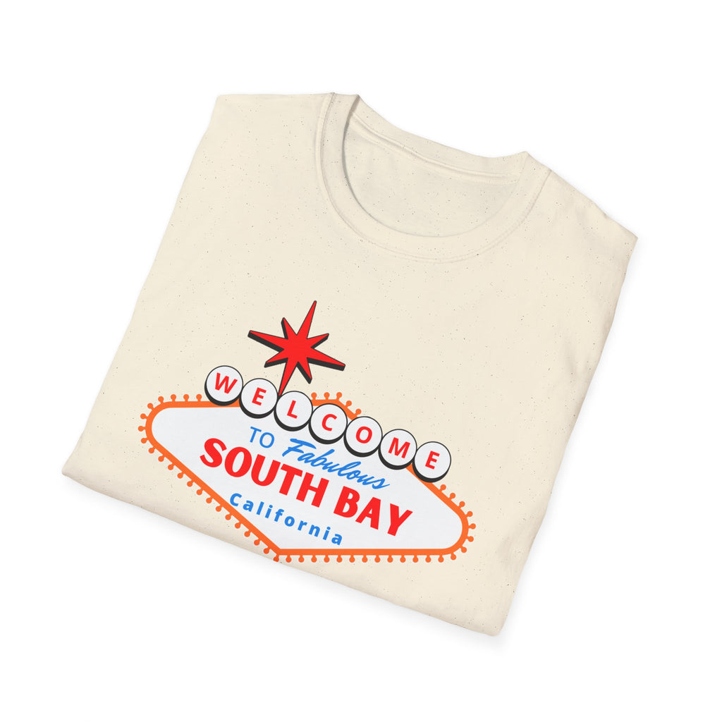 South Bay Welcome Sign T-Shirt — California Vintage Vacation Tee