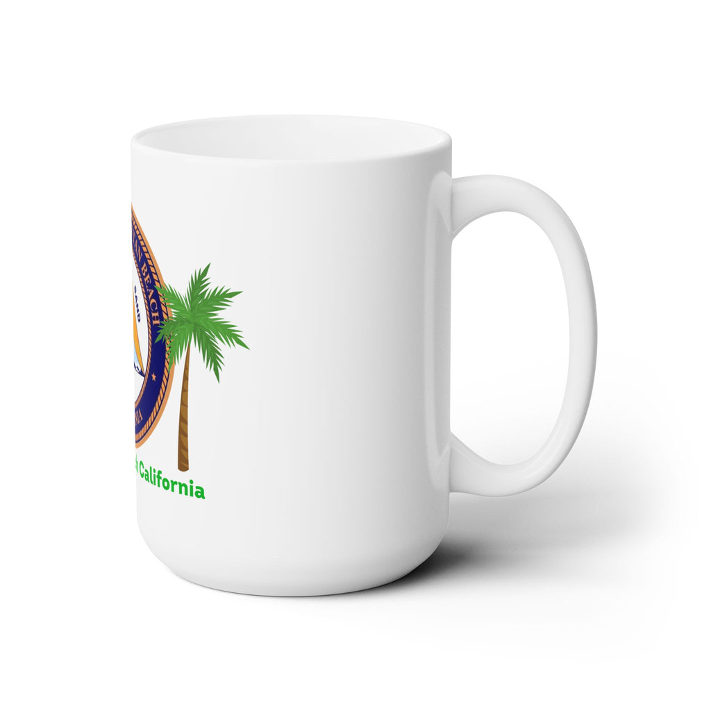 Manhattan Beach California Ceramic Mug 15oz