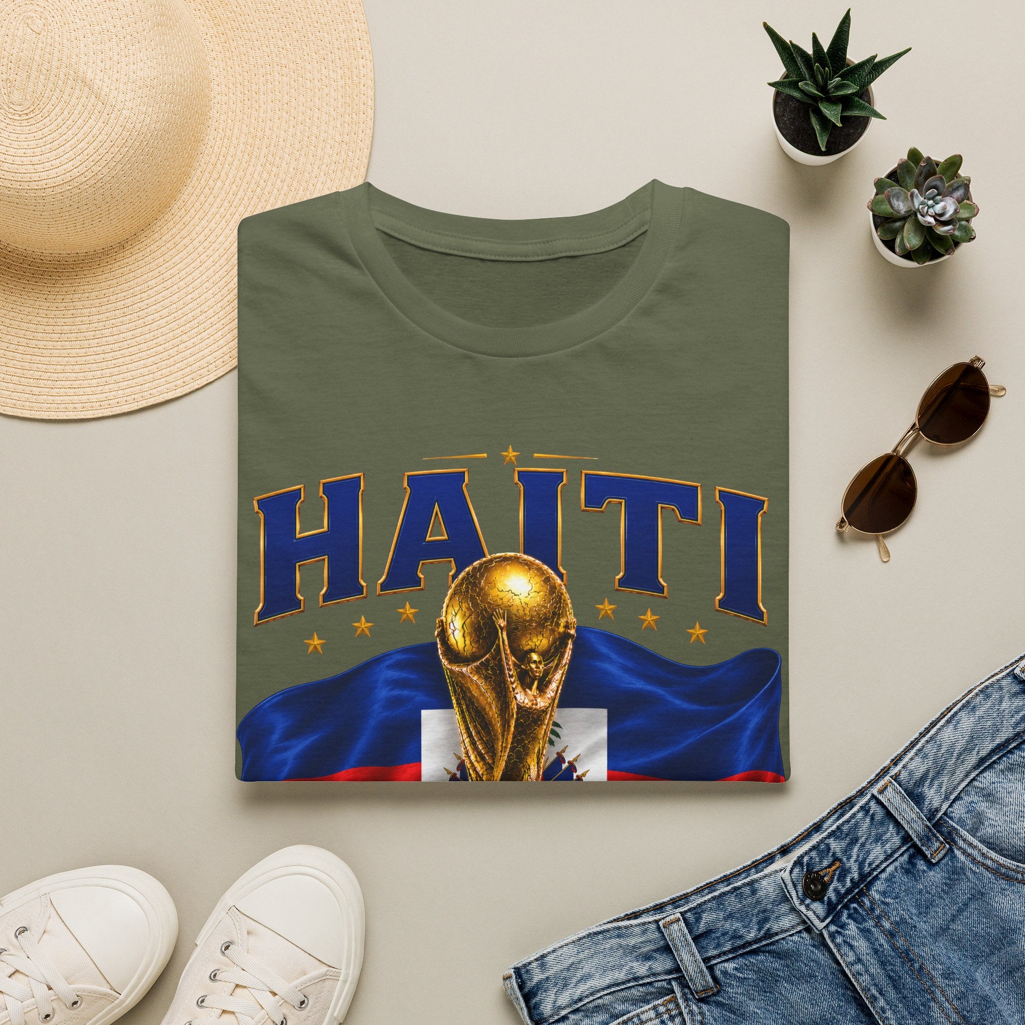 Haiti 2026 World Cup Trophy T-Shirt FIFA