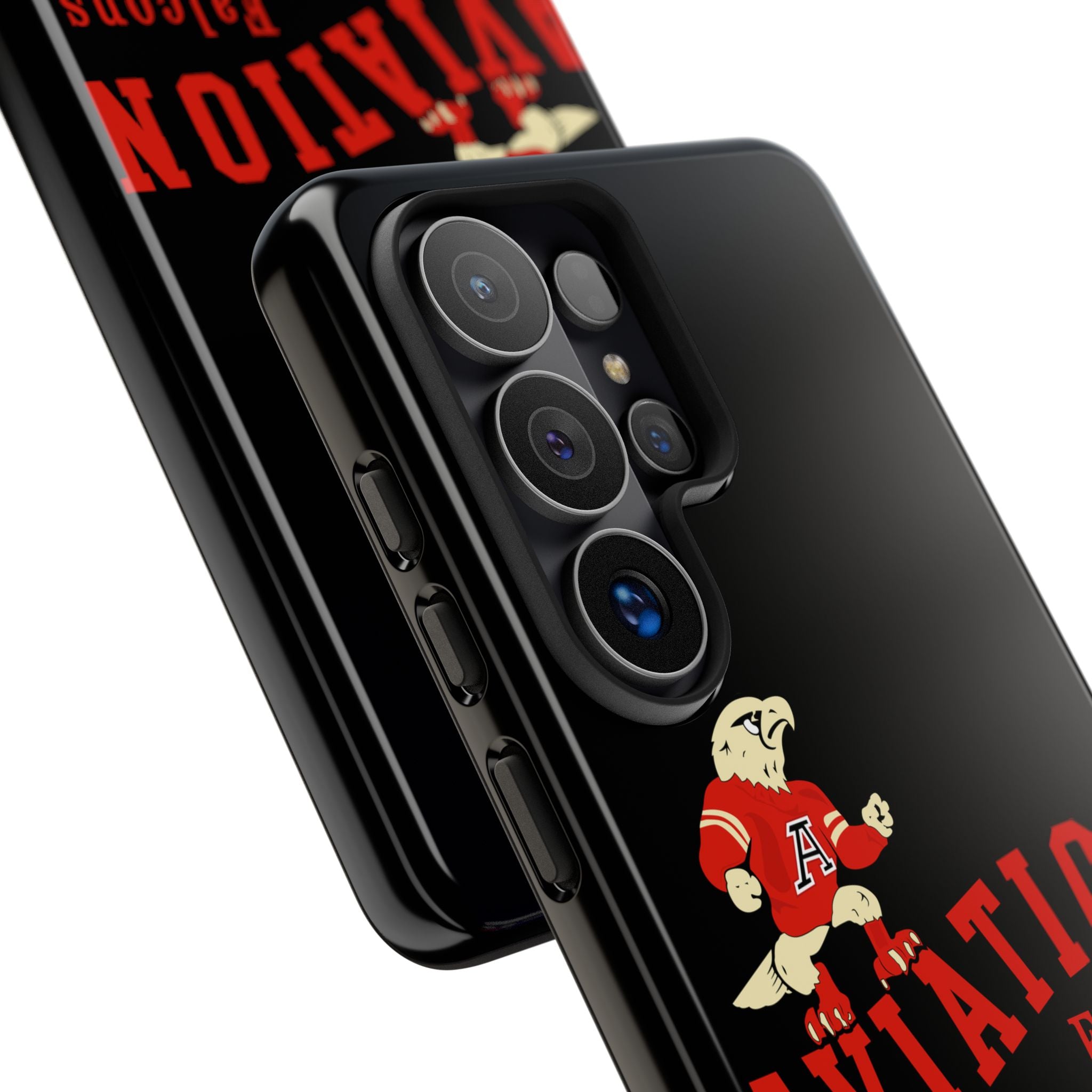 Aviation High School - Redondo Beach Tough Phone Cases "Gone But Not Forgotten"