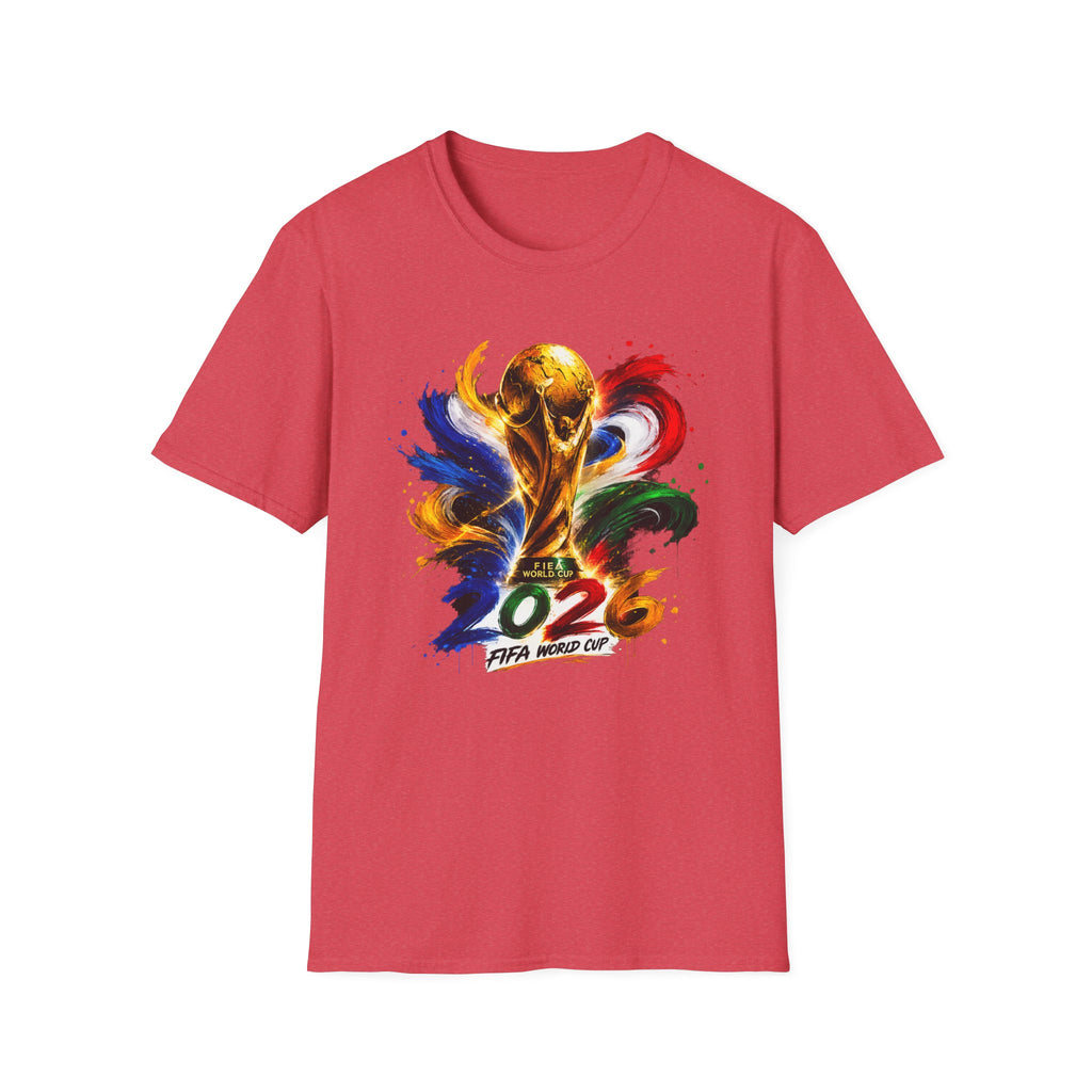 World Cup 2026 T-Shirt — Colorful FIFA Trophy Graphic