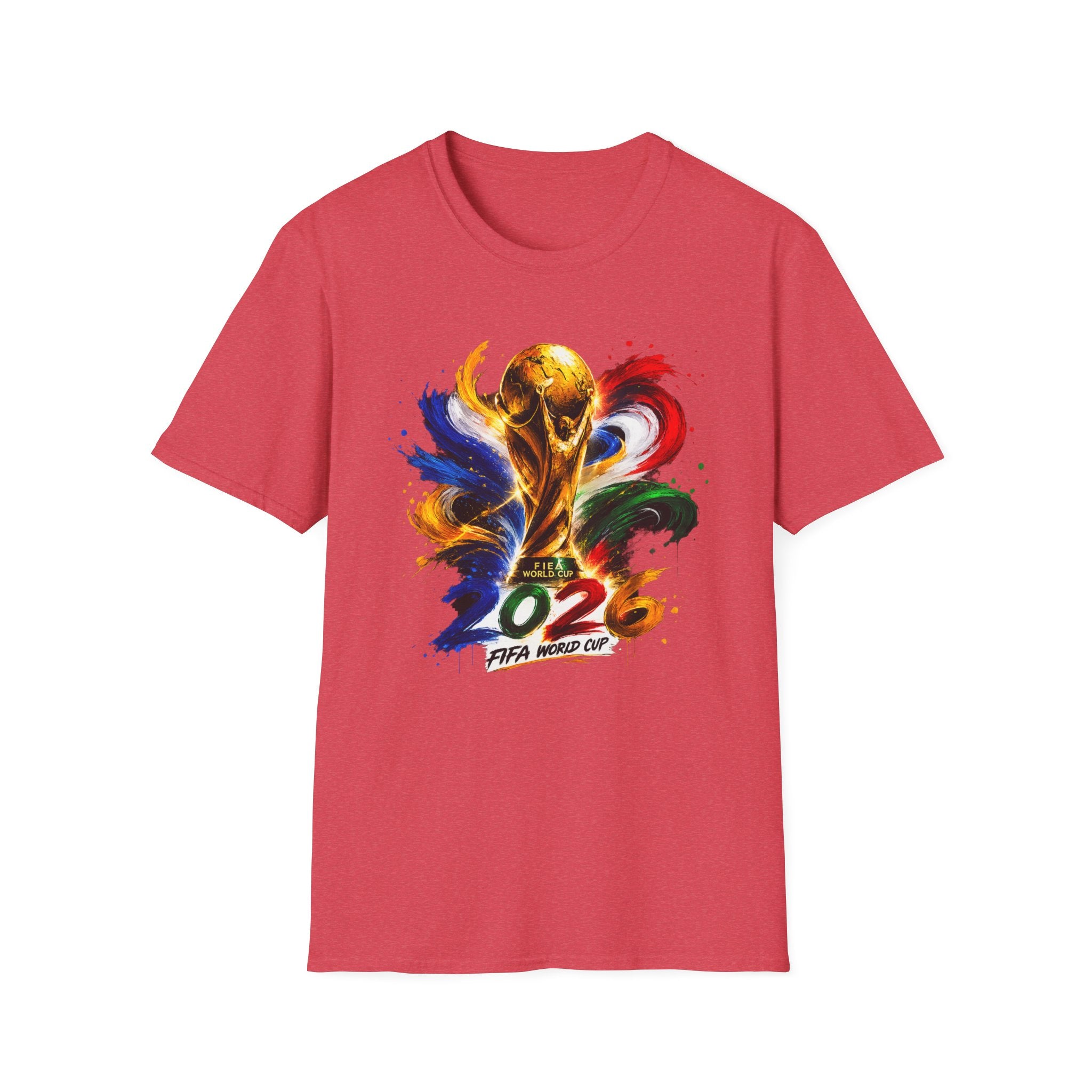 World Cup 2026 T-Shirt — Colorful FIFA Trophy Graphic