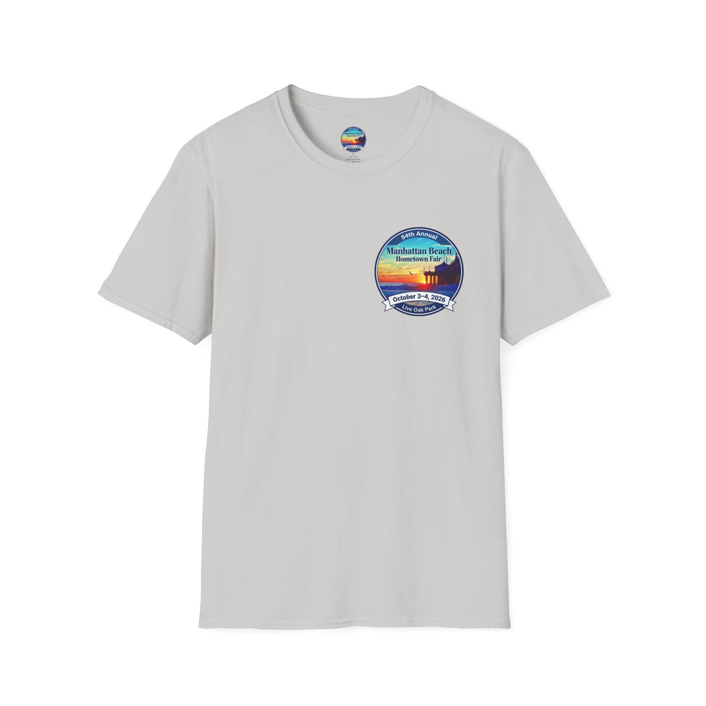 Manhattan Beach Hometown Fair T-Shirt — 54th Annual Sunset Surf Logo (Oct 3-4, 2026)