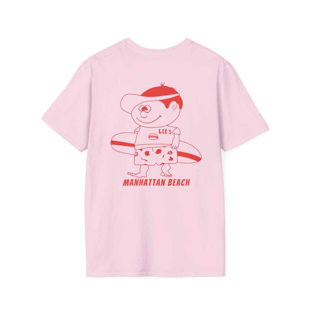Greasy Lee's  Strand and Marine Old School T-Shirt | Manhattan Beach vintage surfer logo