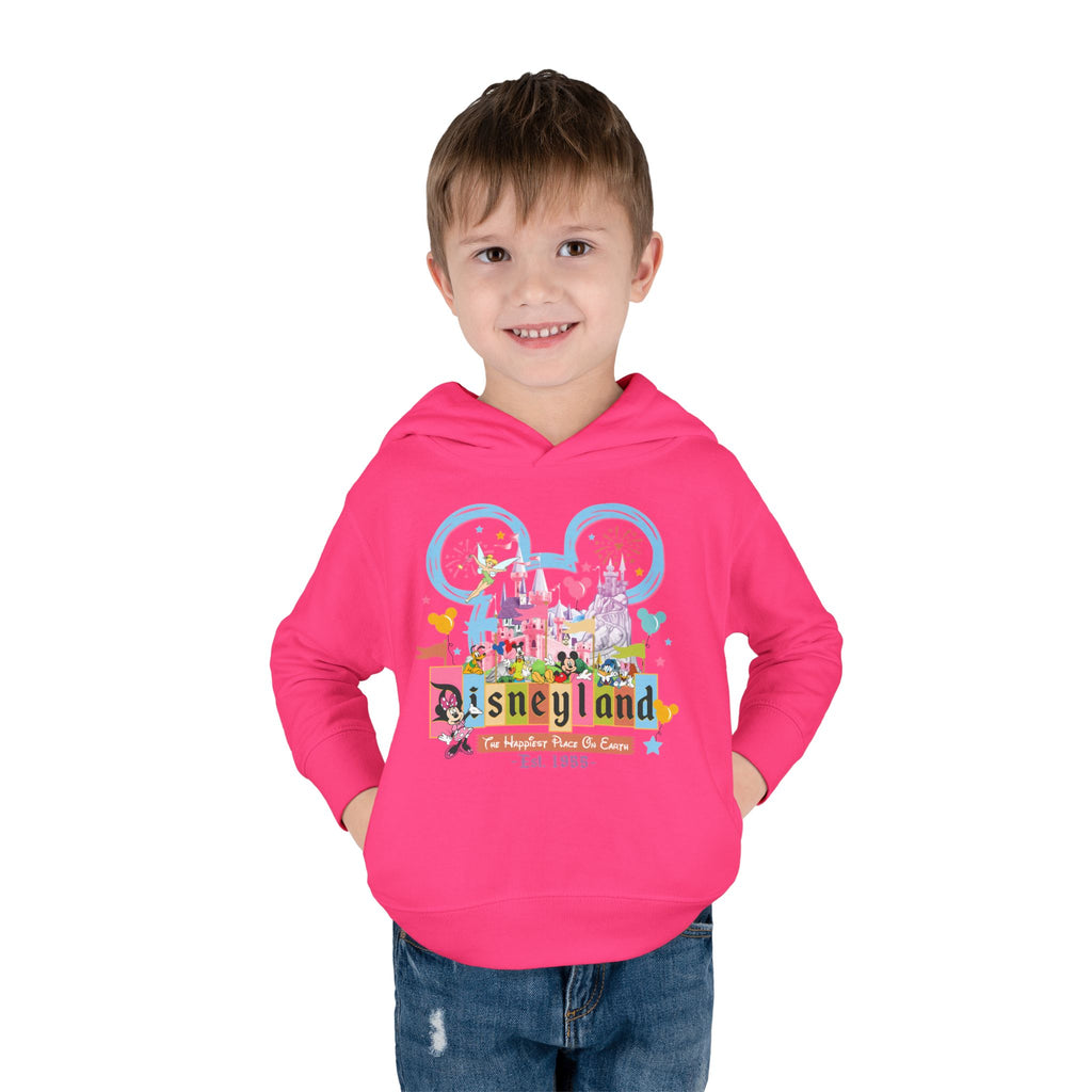 Disneyland Way Back Machine Castle Mickeee Ears Hoodie | Toddler Pullover