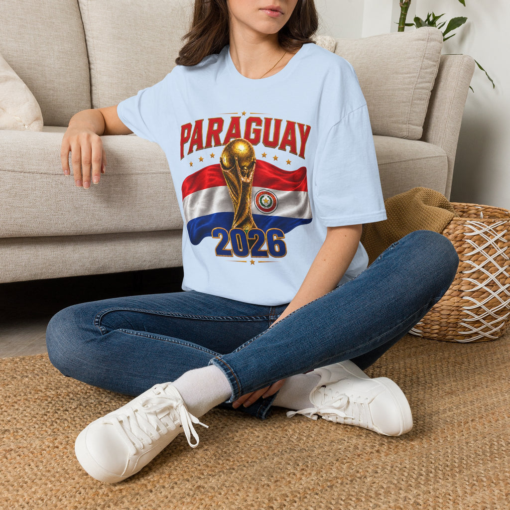Paraguay 2026 World Cup T-Shirt — Fans Soccer Jersey Tee
