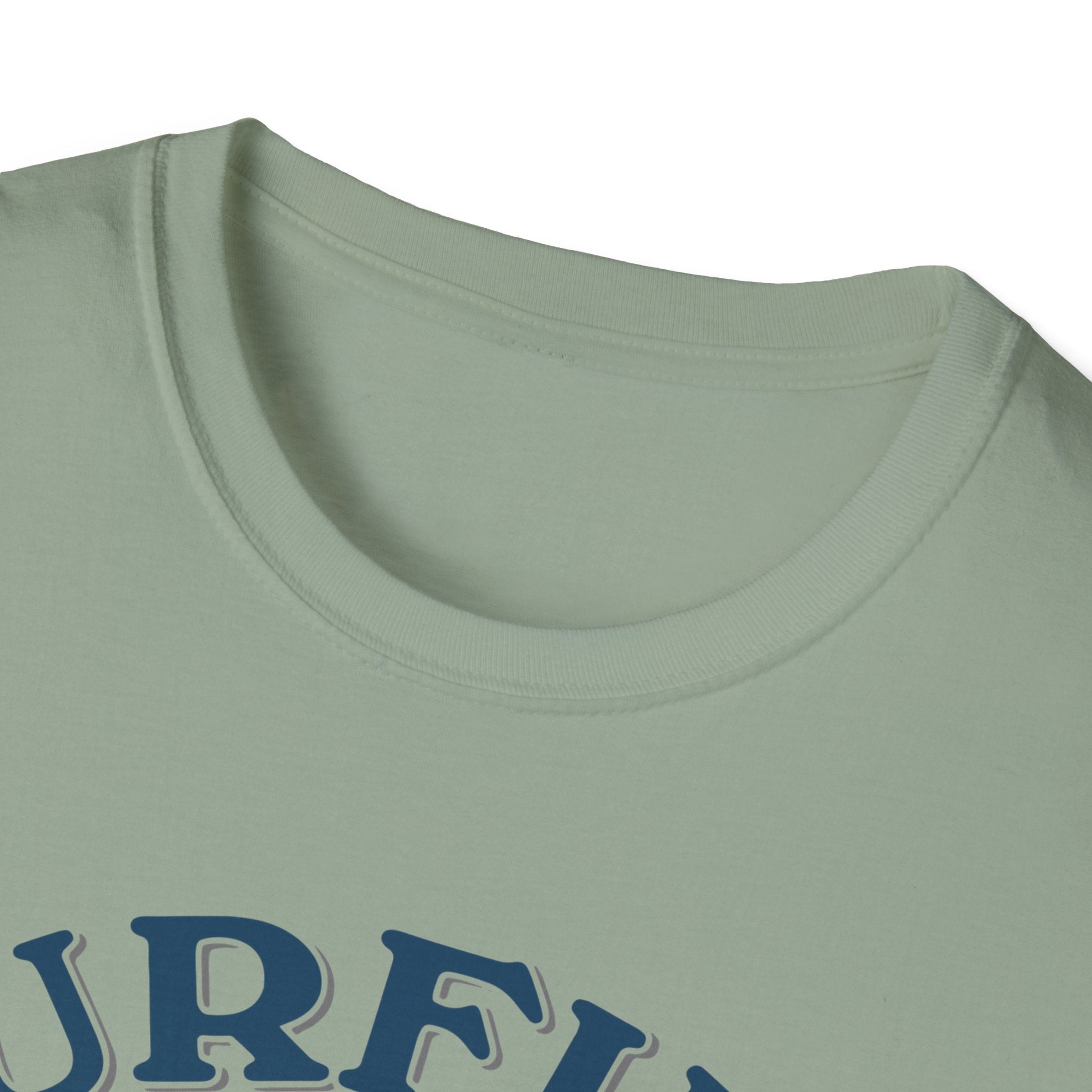 Surfing Makes Me Happy T-Shirt | Retro Sunset Surfer Graphic