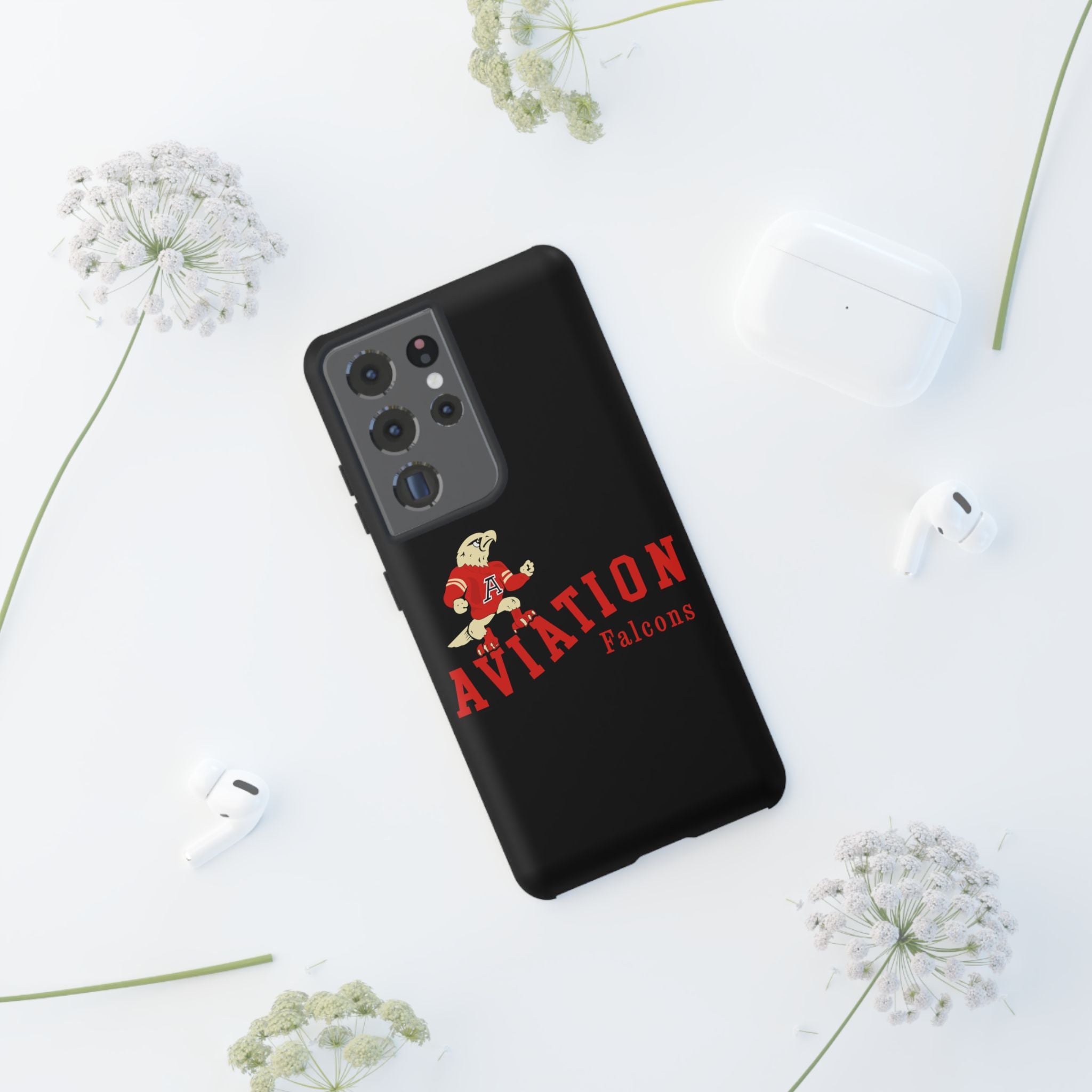 Aviation High School - Redondo Beach Tough Phone Cases "Gone But Not Forgotten"