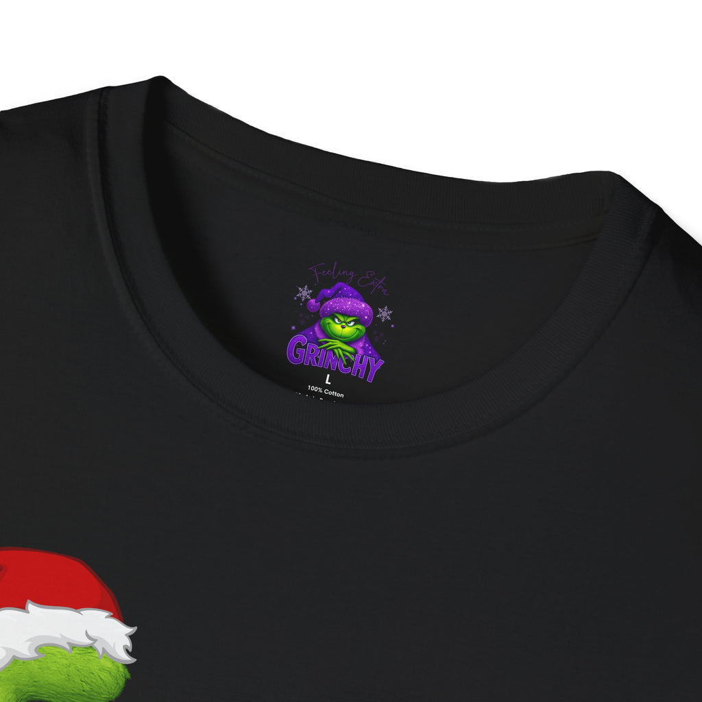 Eww, People T-Shirt | Funny Grinchy Santa Hat Holiday Tee