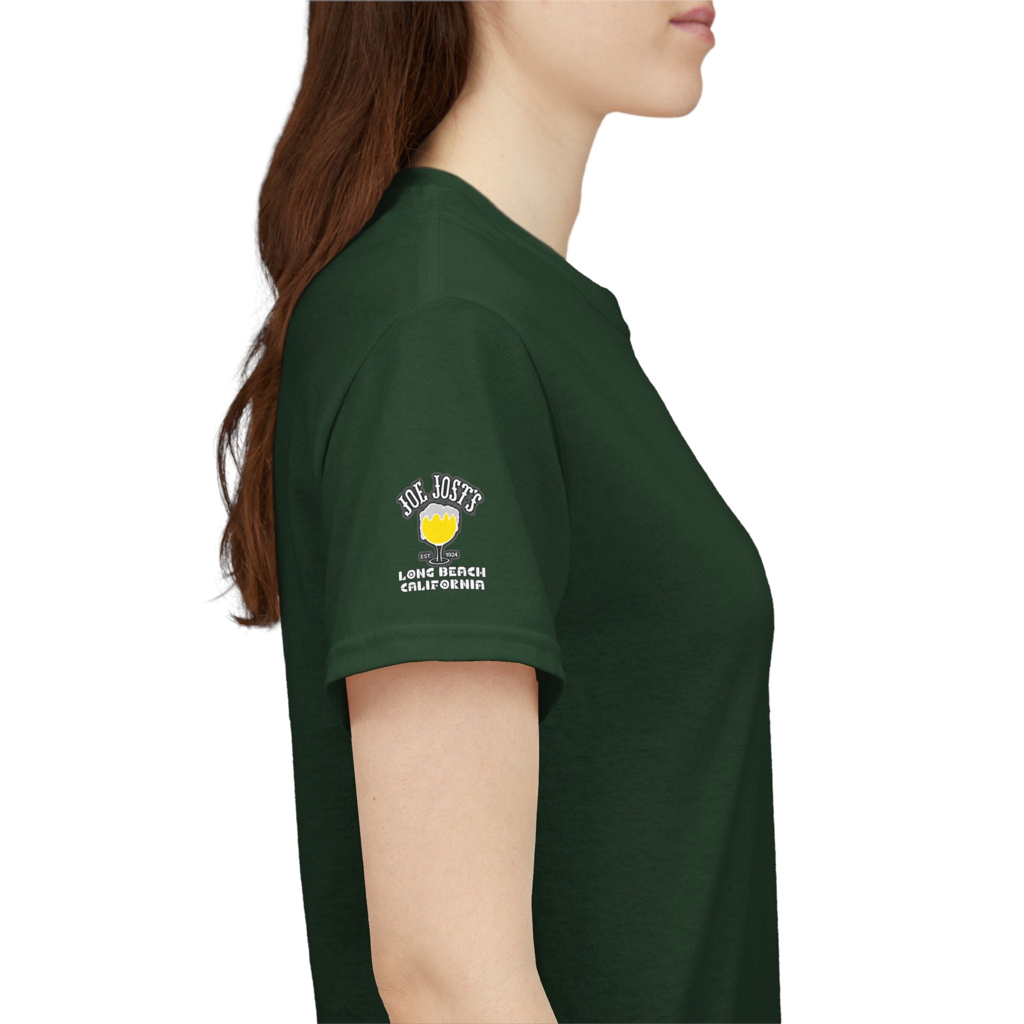 Joe Josts Long Beach California Men's and Woman's Heavy Cotton Tee - Printed 4 Areas