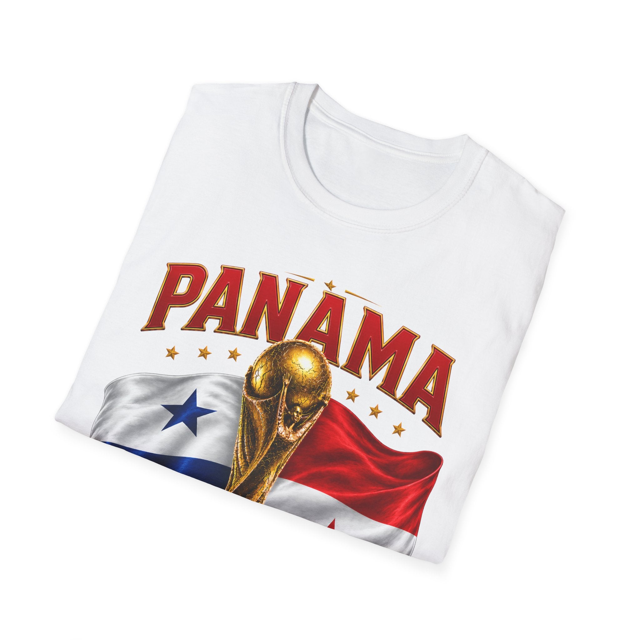 Panama 2026 World Cup T-Shirt — Panama Flag & Trophy Soccer Tee