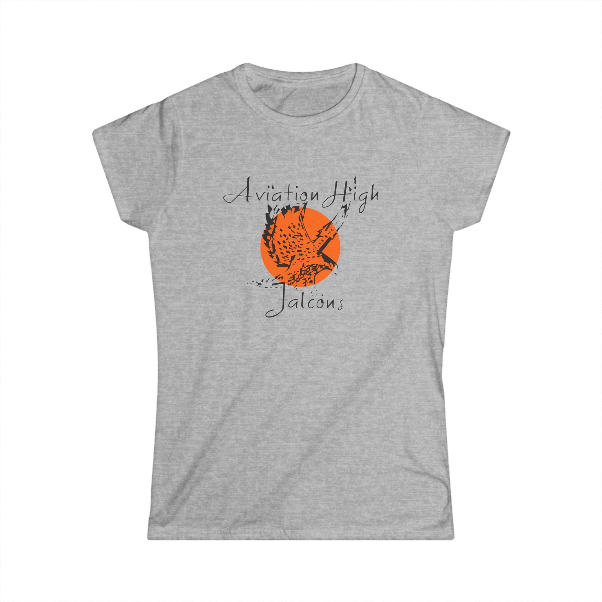 Aviation High School Redondo Beach California  1957 - 1982 Women's Softstyle Tee