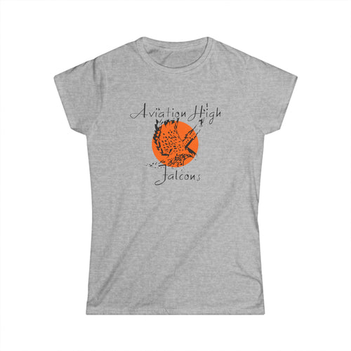 Aviation High School Redondo Beach California  1957 - 1982 Women's Softstyle Tee