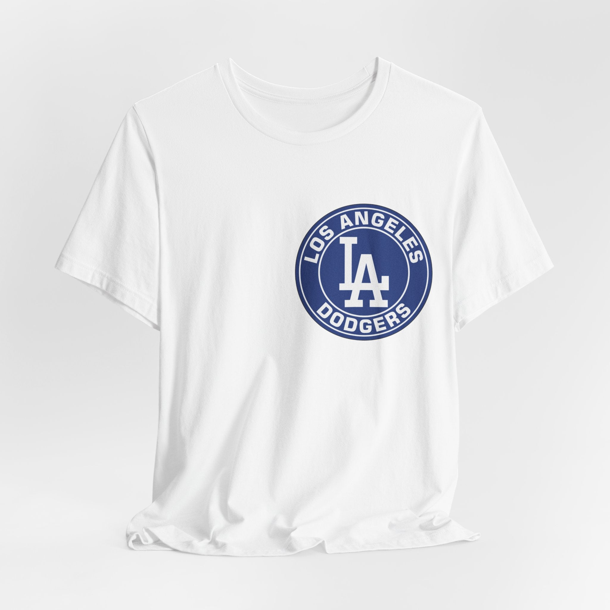 Los Angeles Doyers (Front and Back Printing) Mens Womans Jersey Short Sleeve Tee