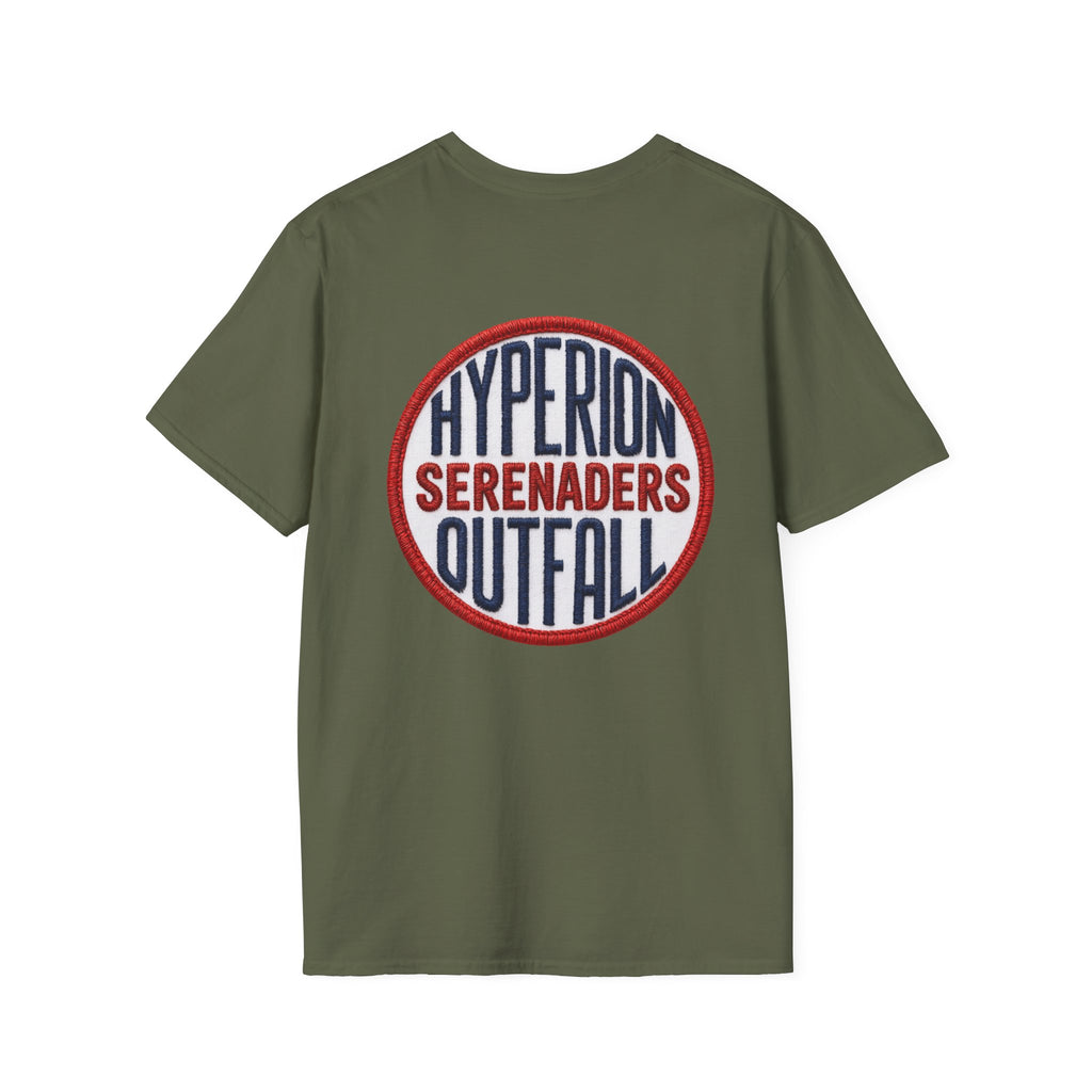 Hyperion Outfall Serenaders  Manhattan Beach T-Shirt — Retro Band Logo Tee