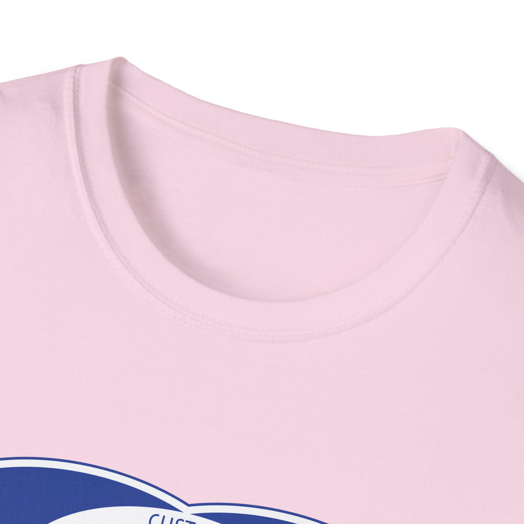 Rick Surfboards Unisex Softstyle T-Shirt Old School Hermosa Beach Print 1 Side