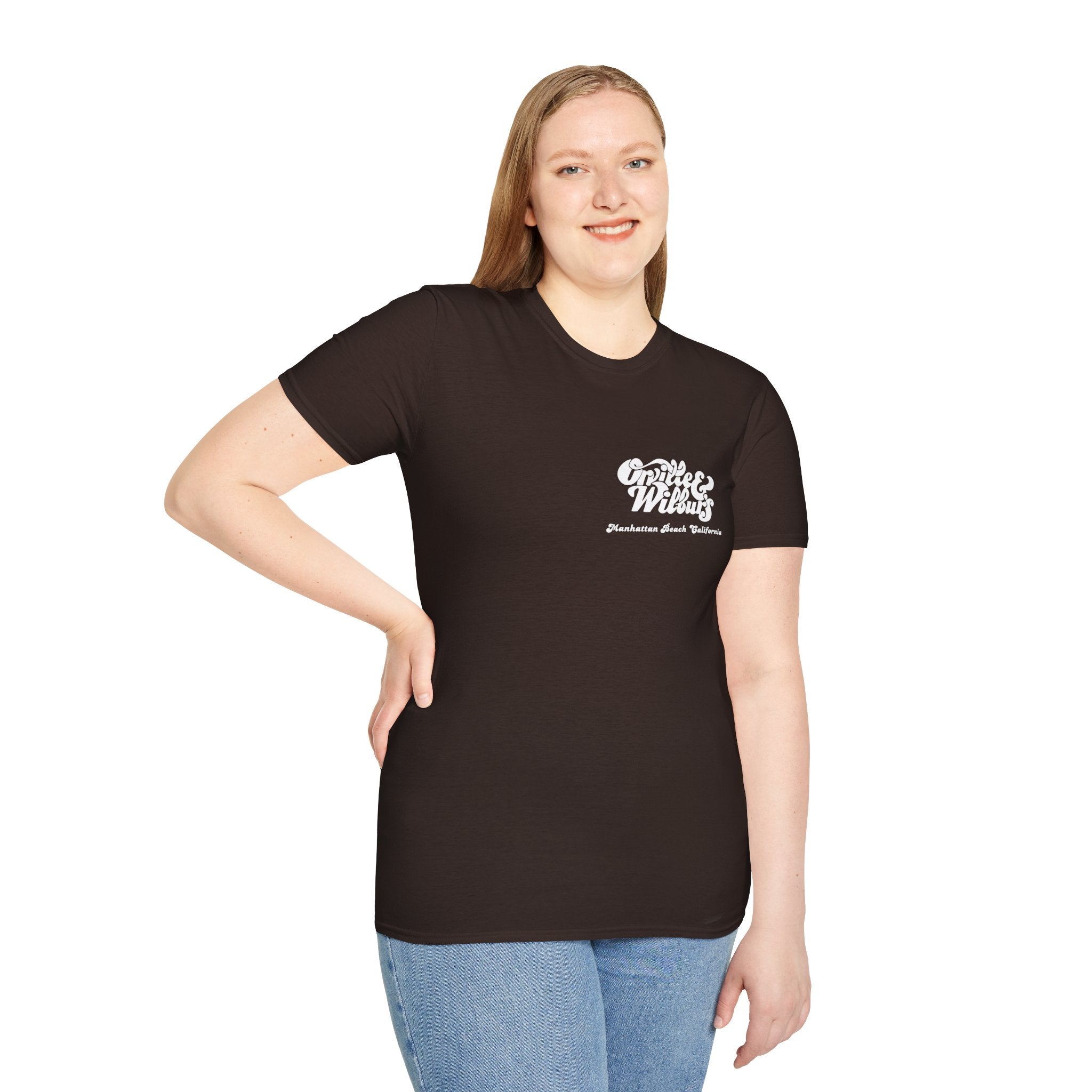 Orville and Wilburs Restaurant Manhattan Beach California - Old South Bay Mom and Dad T-Shirt