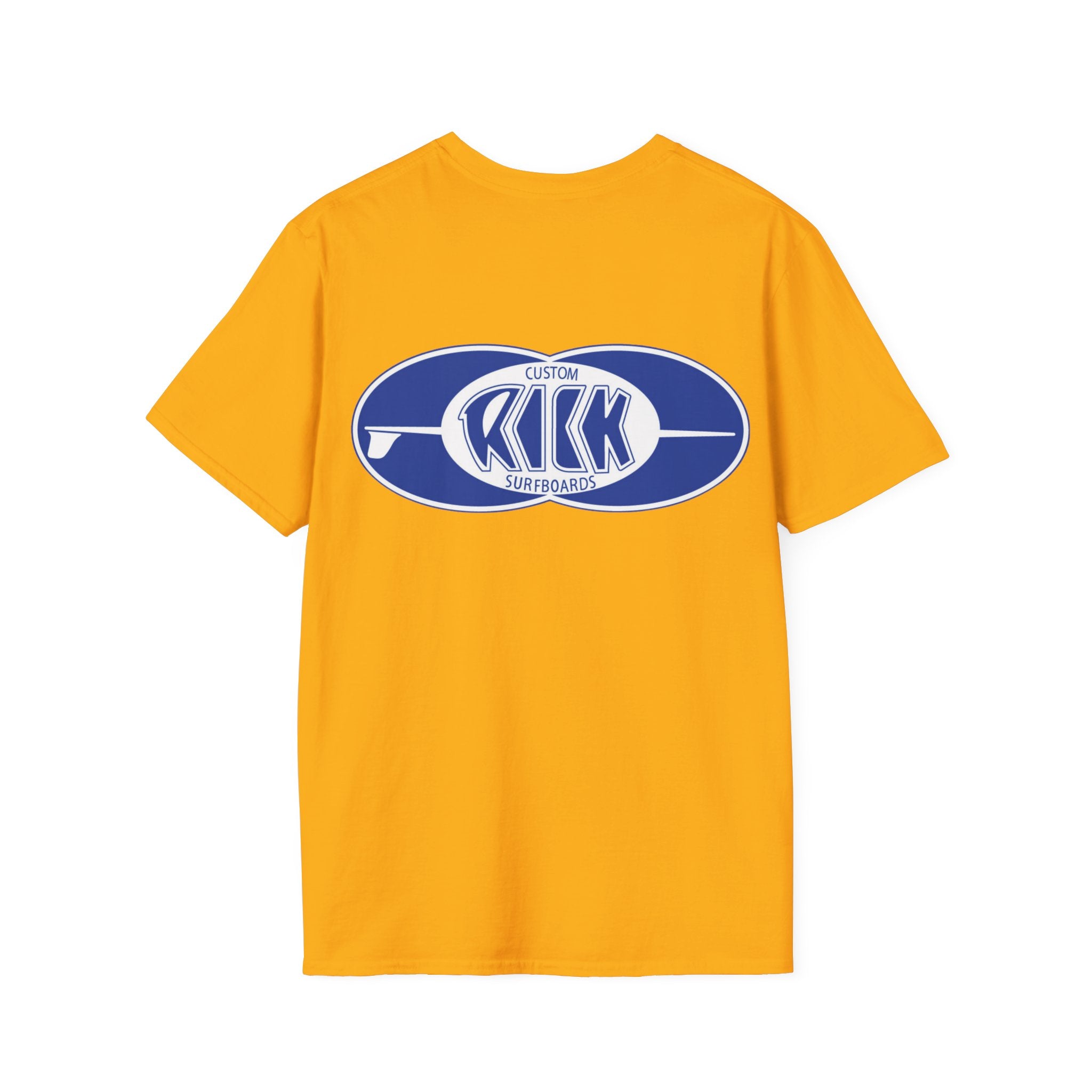 Rick Surfboards Graphic T-Shirt — Printed Front & Back (Multiple Colors)