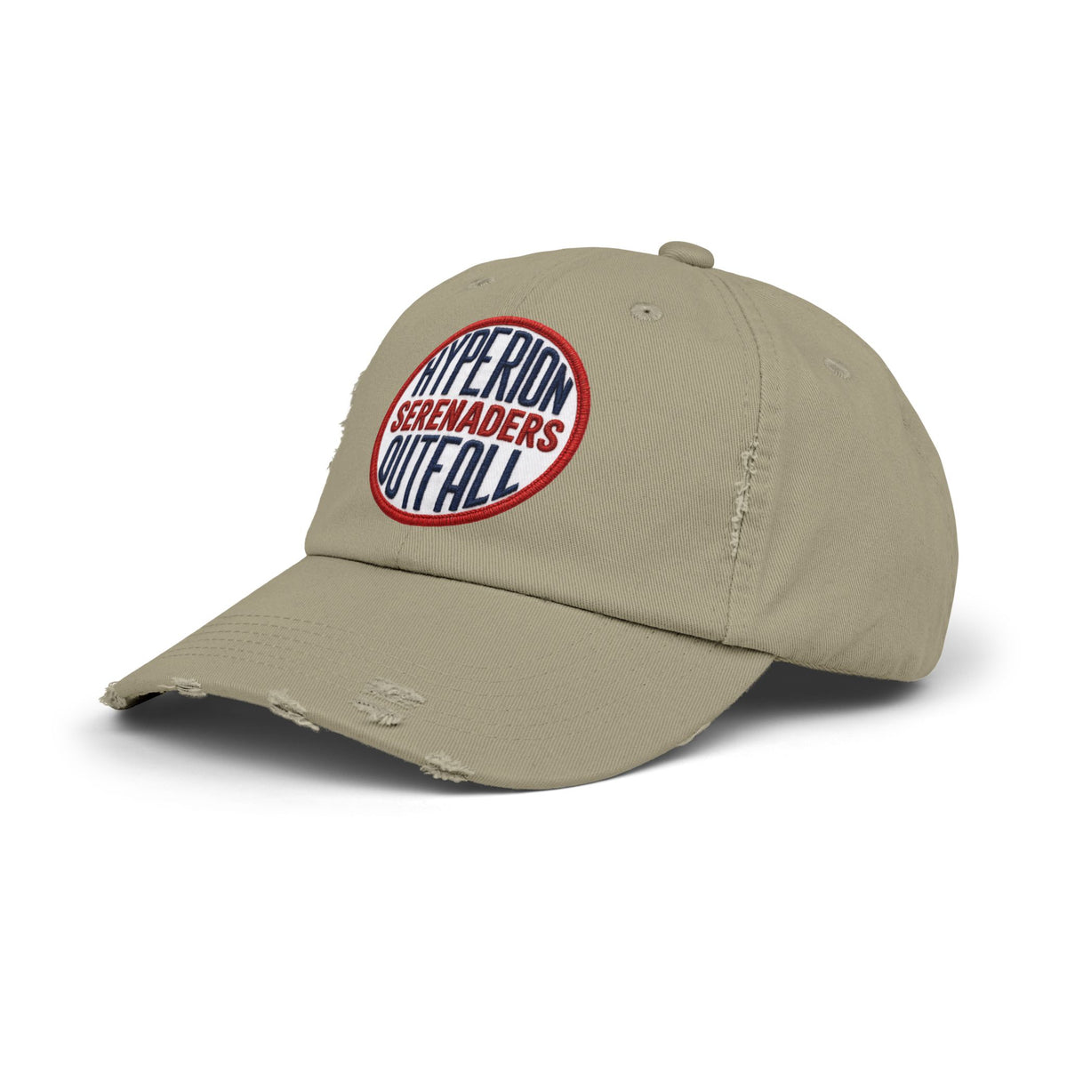Distressed Cap — "Hyperion Outfall Serenaders" Manhattan Beach Patch Hat